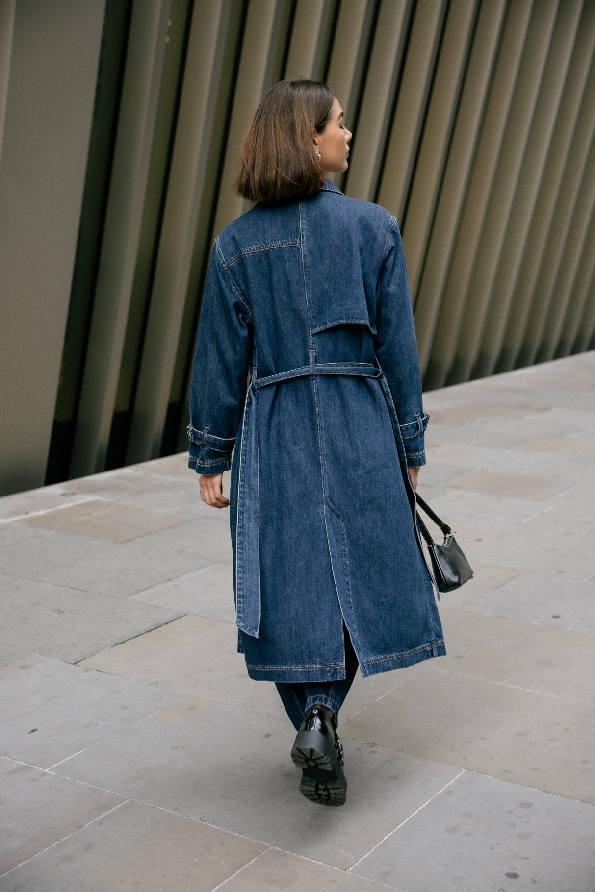 Trench long Femme Paula Denim wonder | Freeman T. Porter