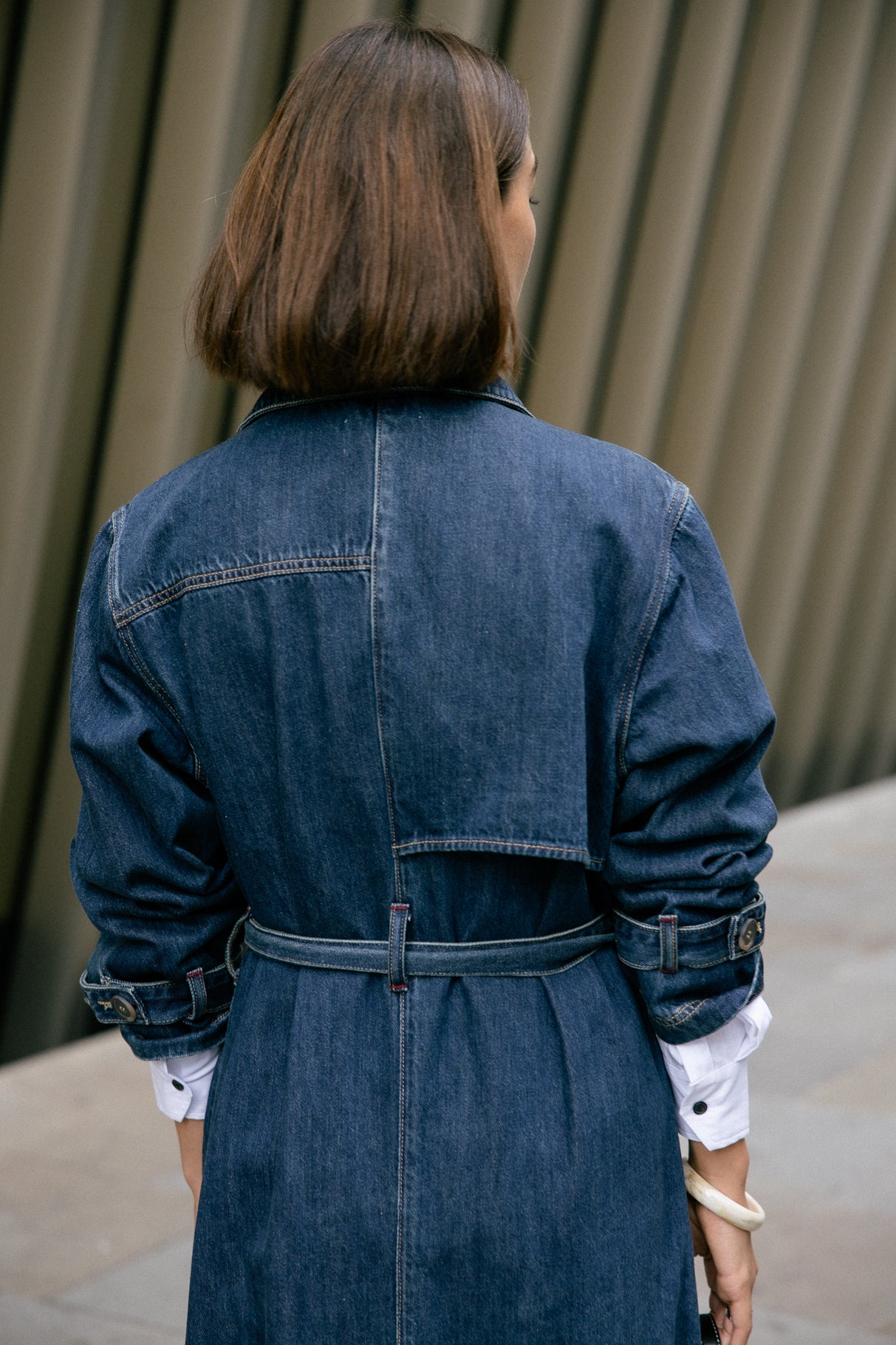 Trench long Femme Paula Denim wonder | Freeman T. Porter