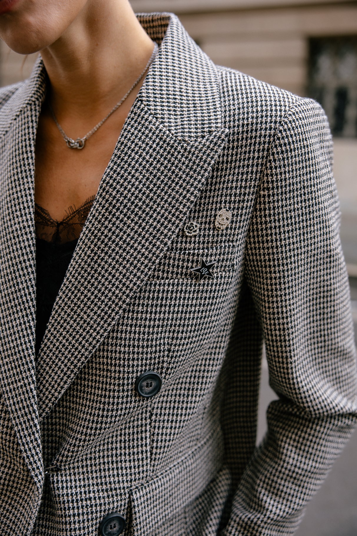 Blazer jacquard Frau Varla Dynasty original | Freeman T. Porter