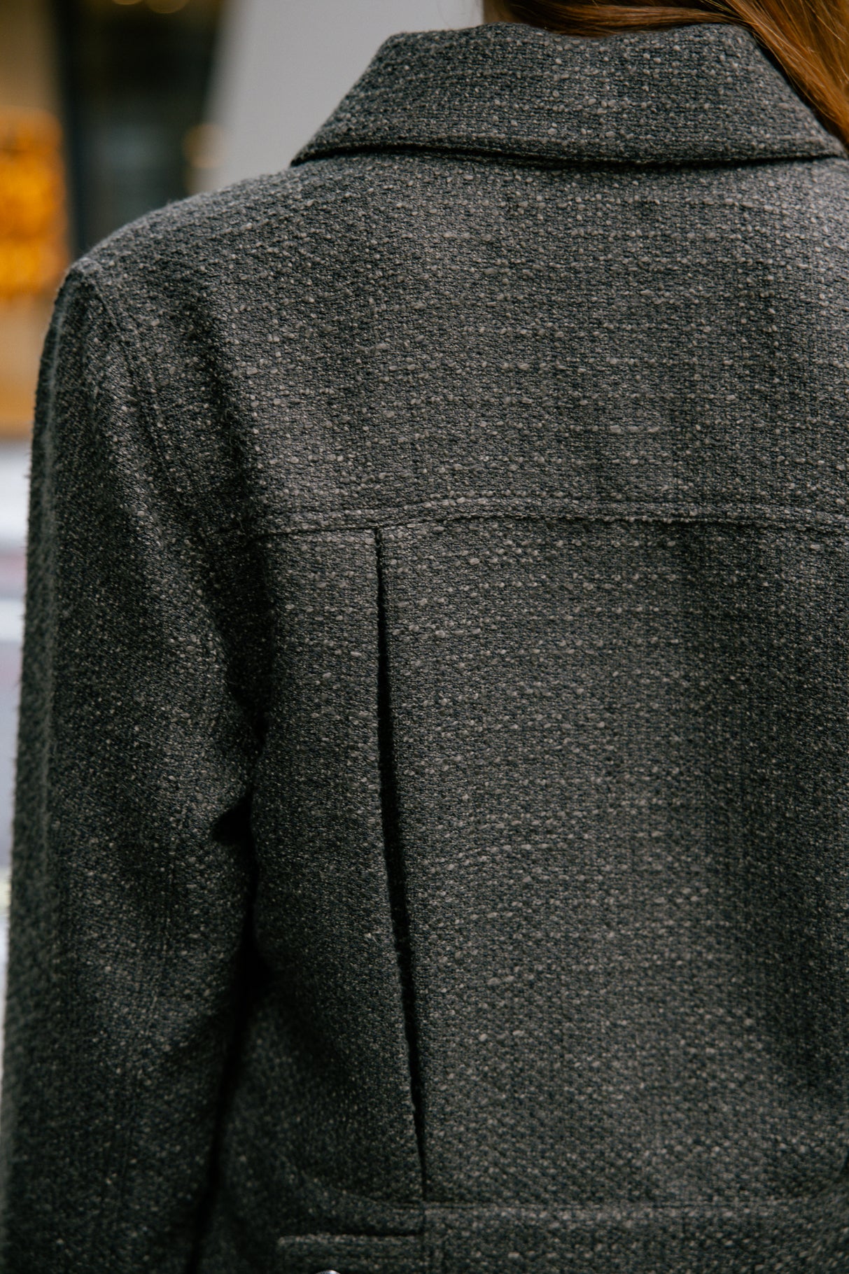 Veste en denim Femme Zolena Wisteria olive night | Freeman T. Porter