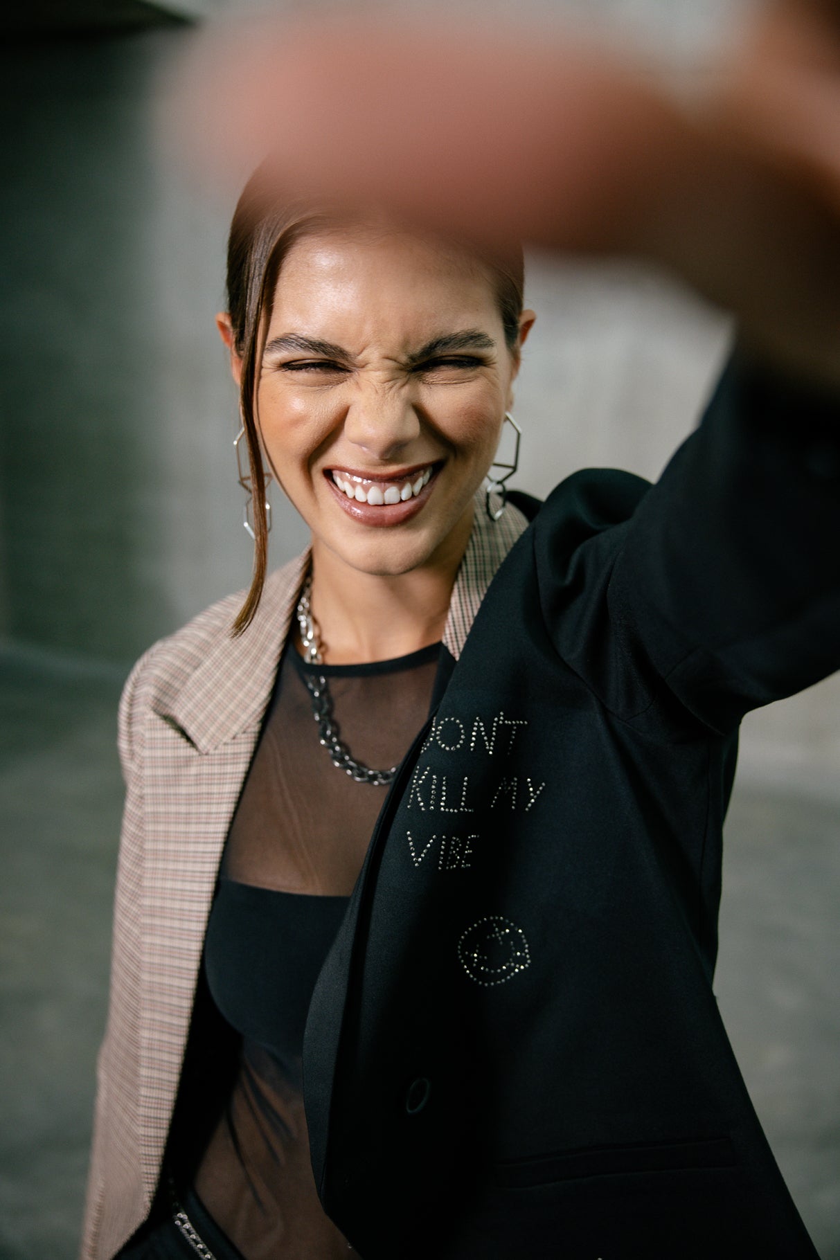 Blazer bi-matière Femme Bernie Mix original | Freeman T. Porter