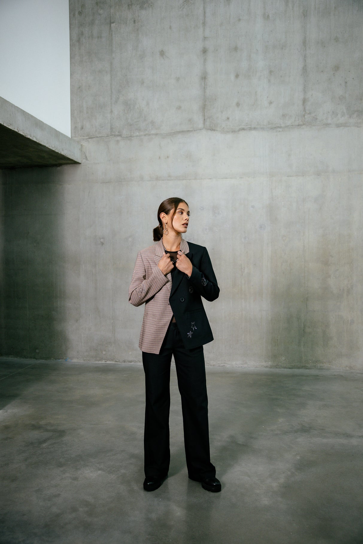 Blazer bi-matière Femme Bernie Mix original | Freeman T. Porter