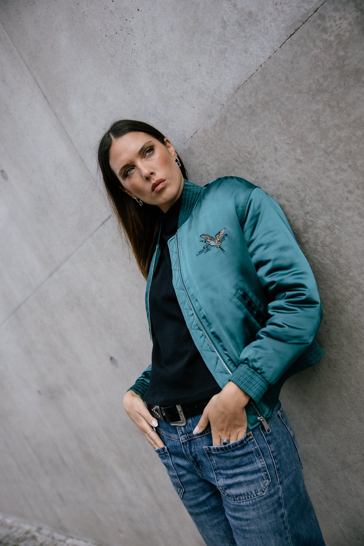 Veste teddy satinée Femme Troopie Quilted spruced up | Freeman T. Porter