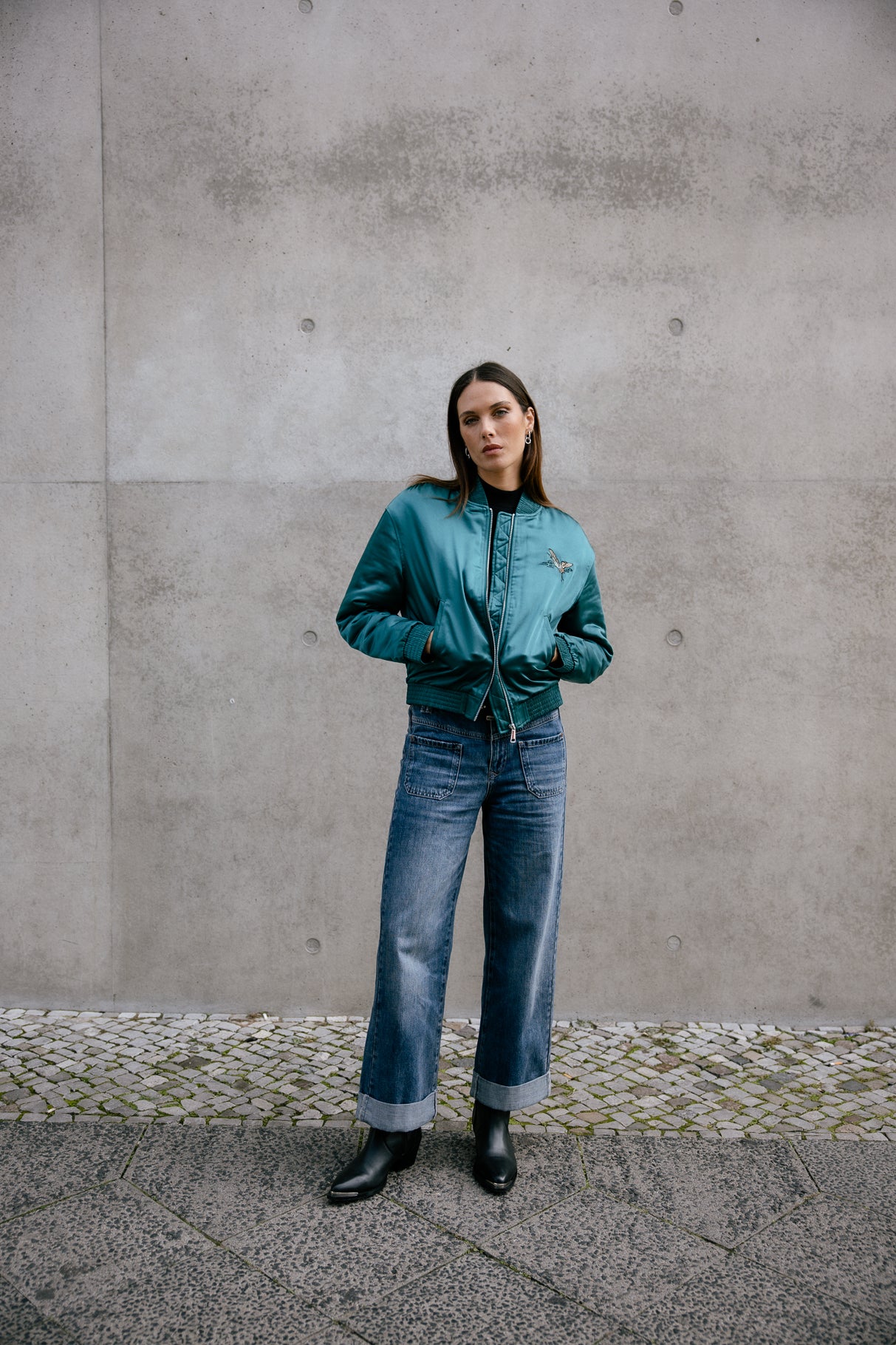 Veste teddy satinée Femme Troopie Quilted spruced up | Freeman T. Porter