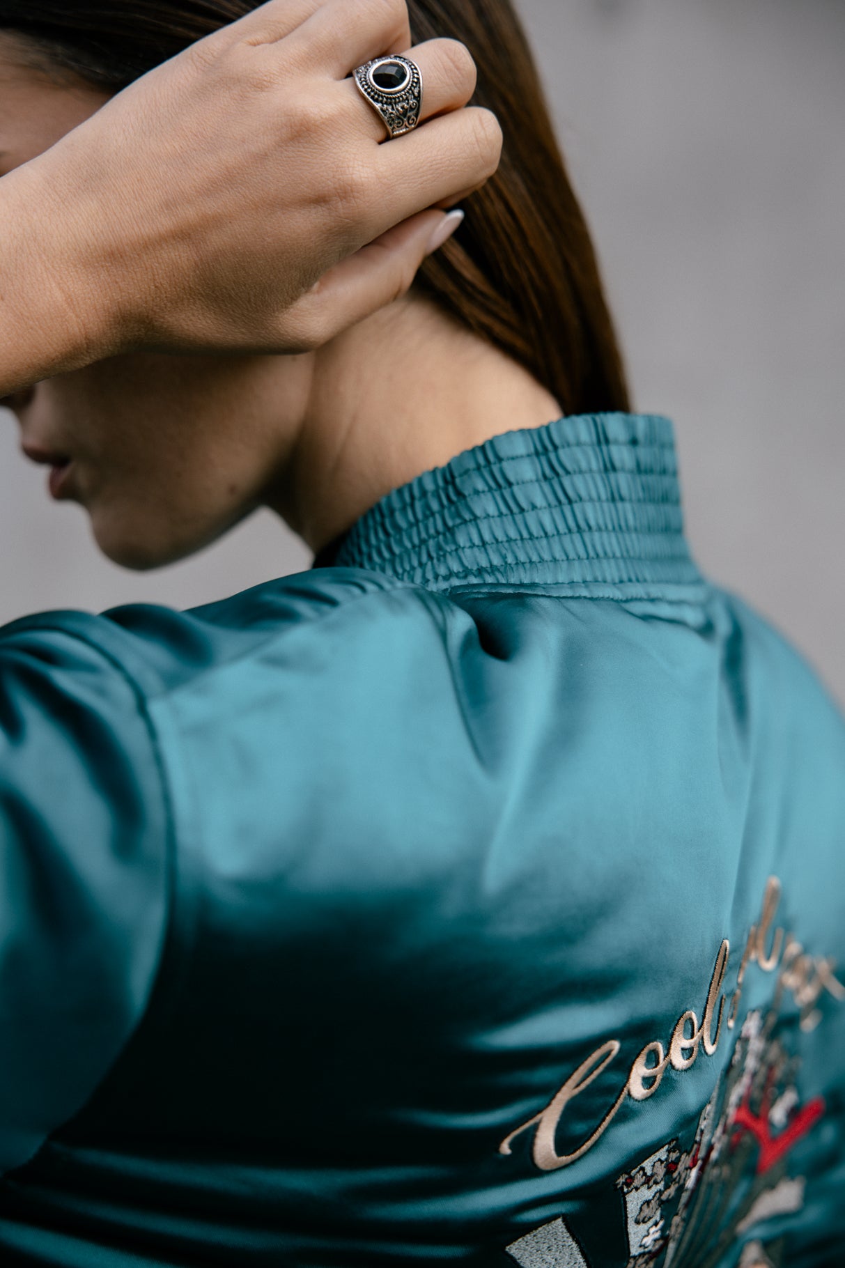 Veste teddy satinée Femme Troopie Quilted spruced up | Freeman T. Porter