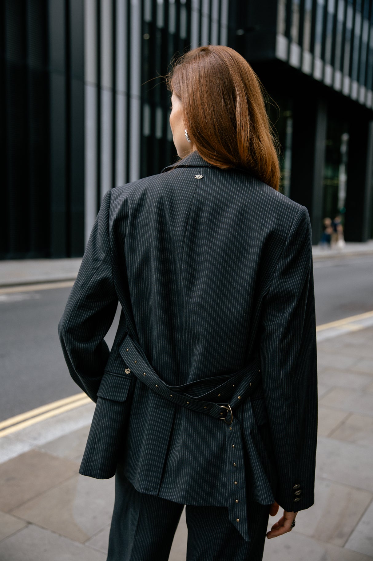 Blazer ample Femme Maria Oficina black iris | Freeman T. Porter