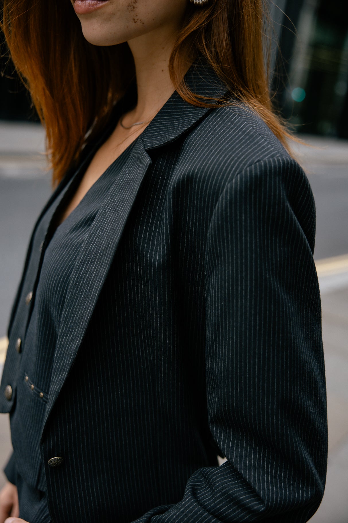 Blazer ample Femme Maria Oficina black iris | Freeman T. Porter