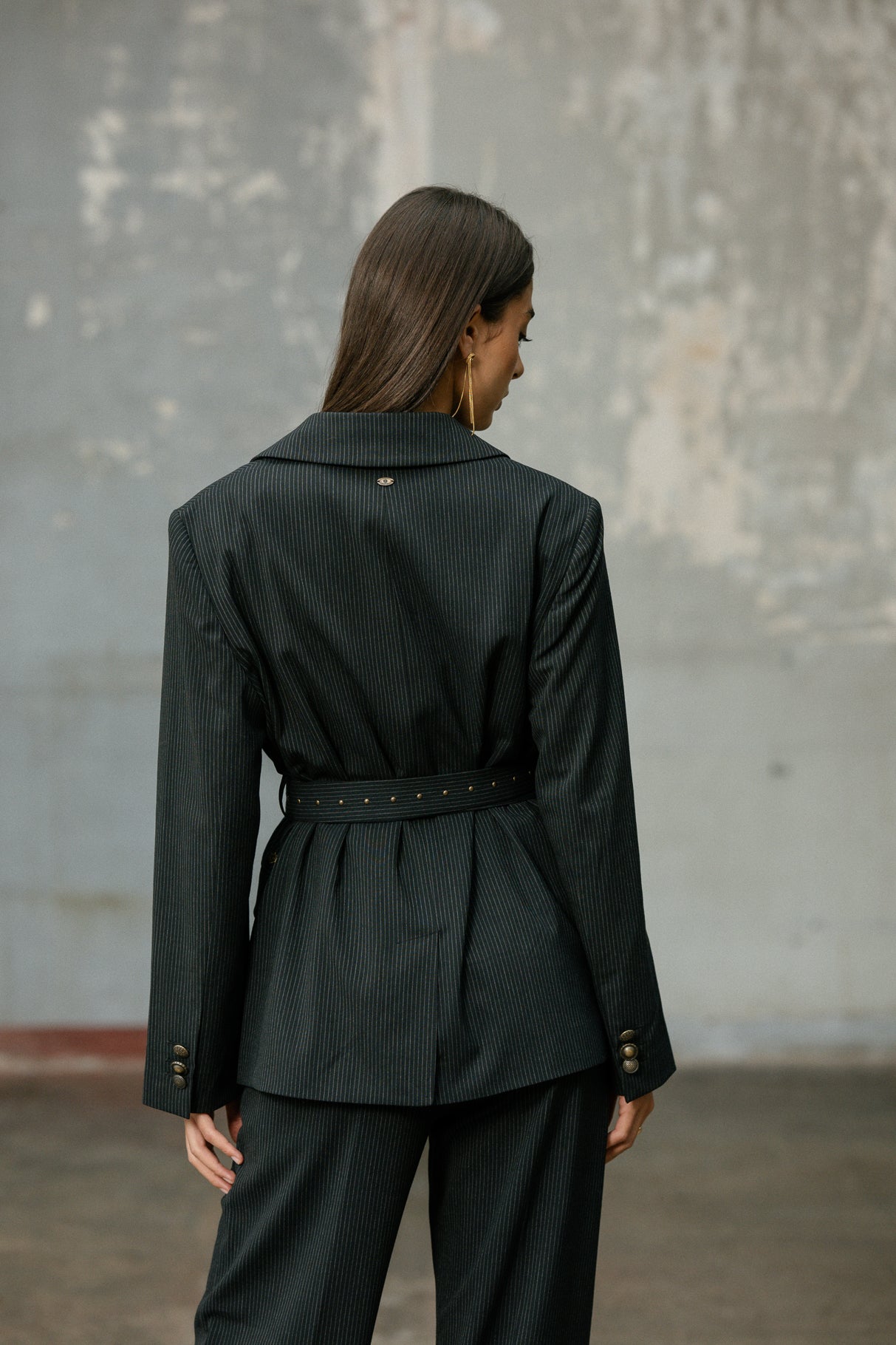 Blazer ample Femme Maria Oficina black iris | Freeman T. Porter