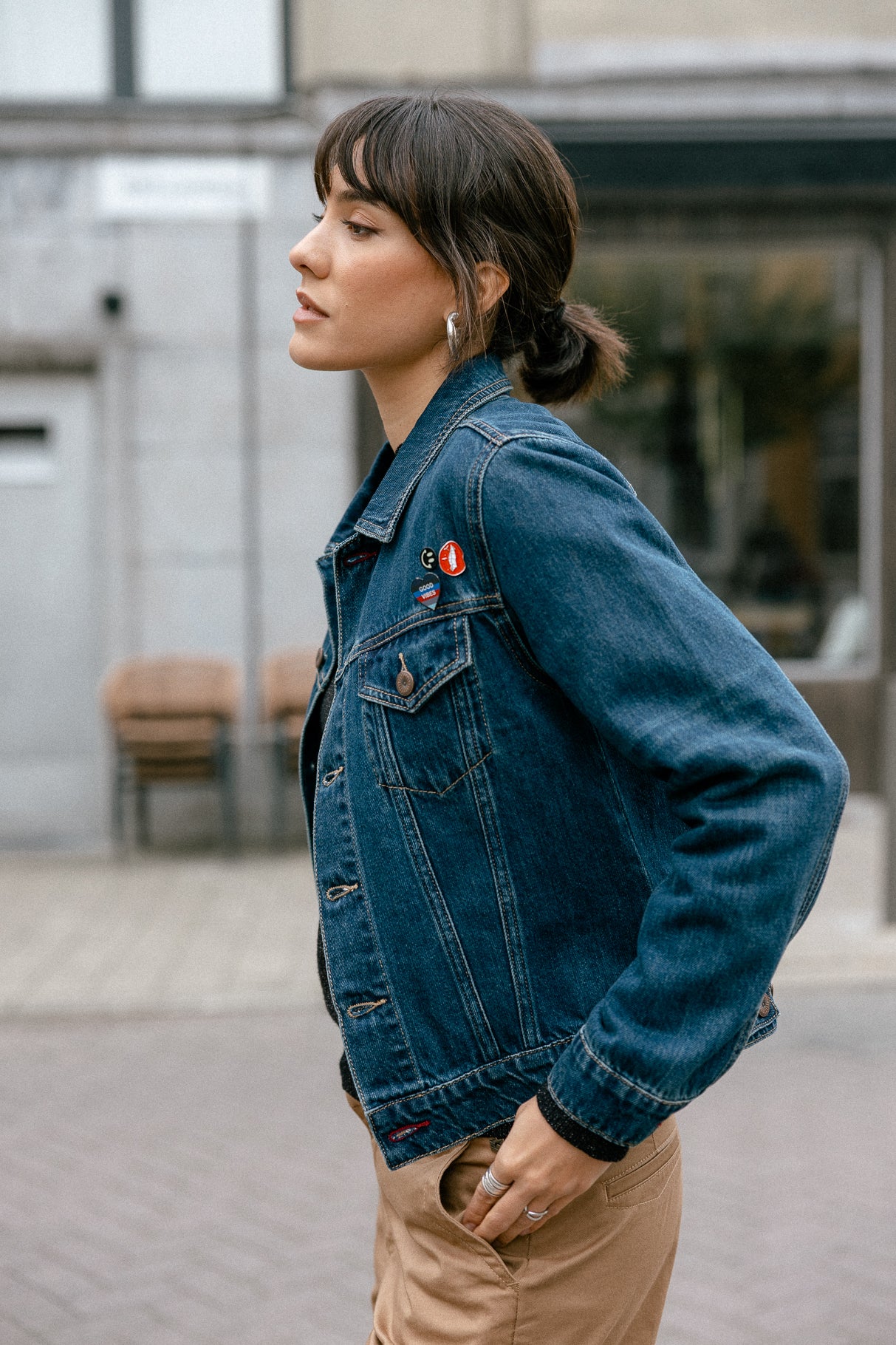 Chaqueta de mezclilla Mujer Amber Denim wonder | Freeman T. Porter