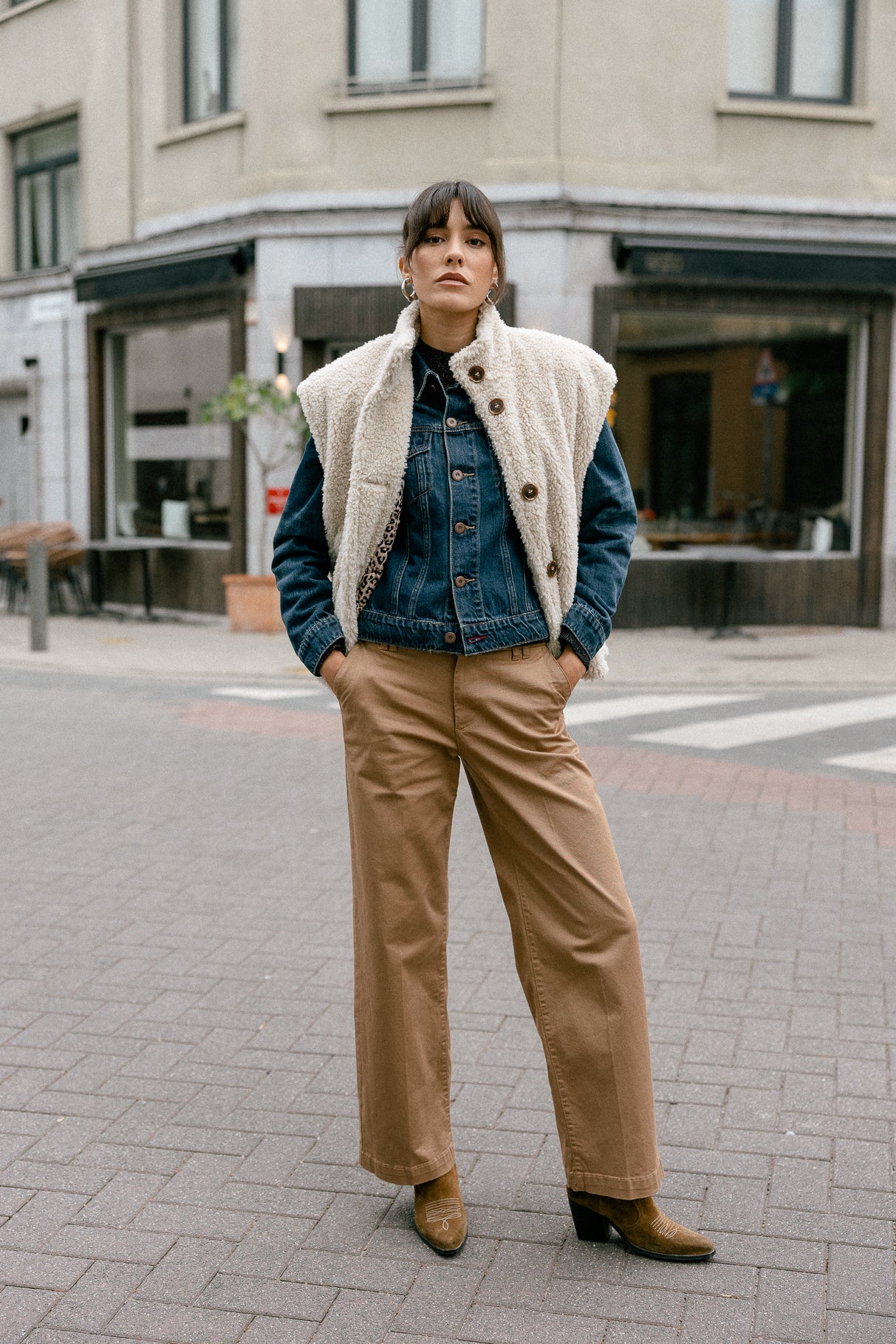 Veste en denim Femme Amber Denim wonder | Freeman T. Porter