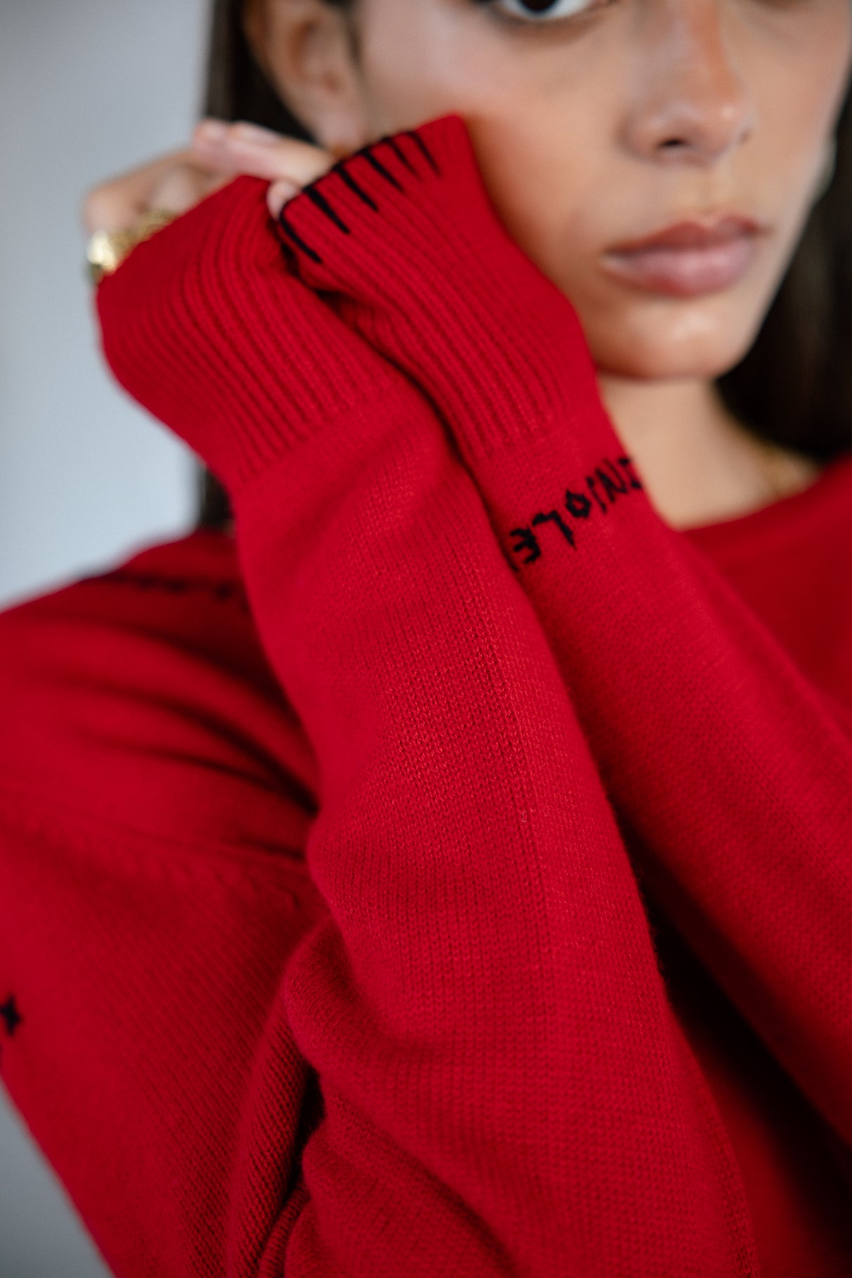 Pull avec broderies fantaisies Femme Parel salsa | Freeman T. Porter