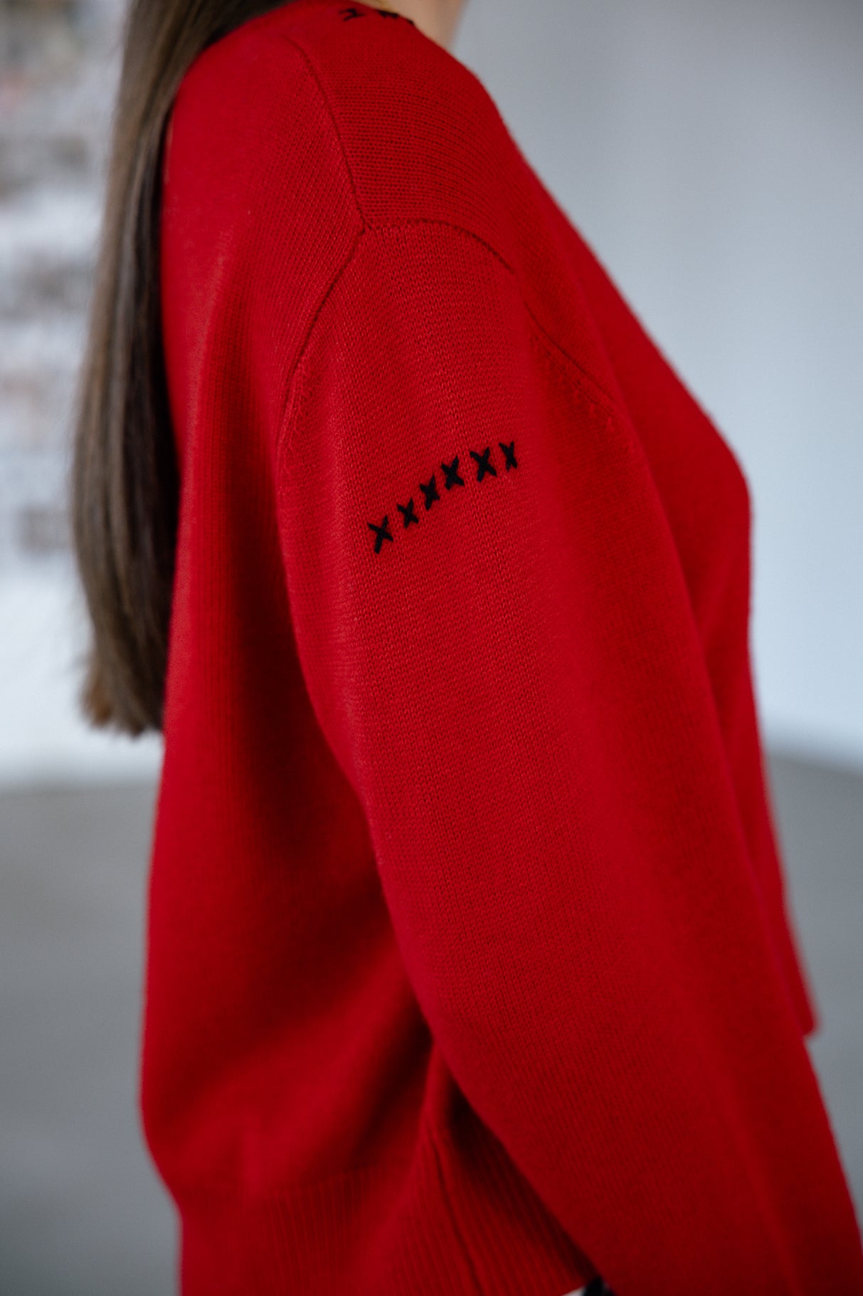 Pull avec broderies fantaisies Femme Parel salsa | Freeman T. Porter
