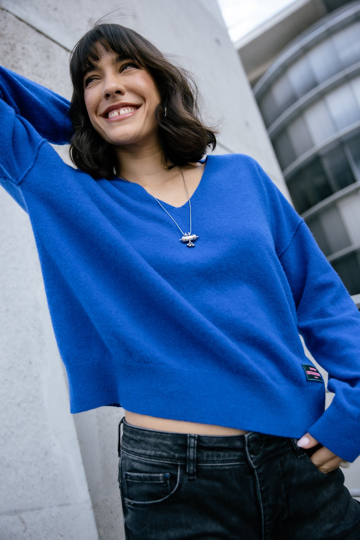 Pull laine & cachemire Femme Pram surf the web | Freeman T. Porter