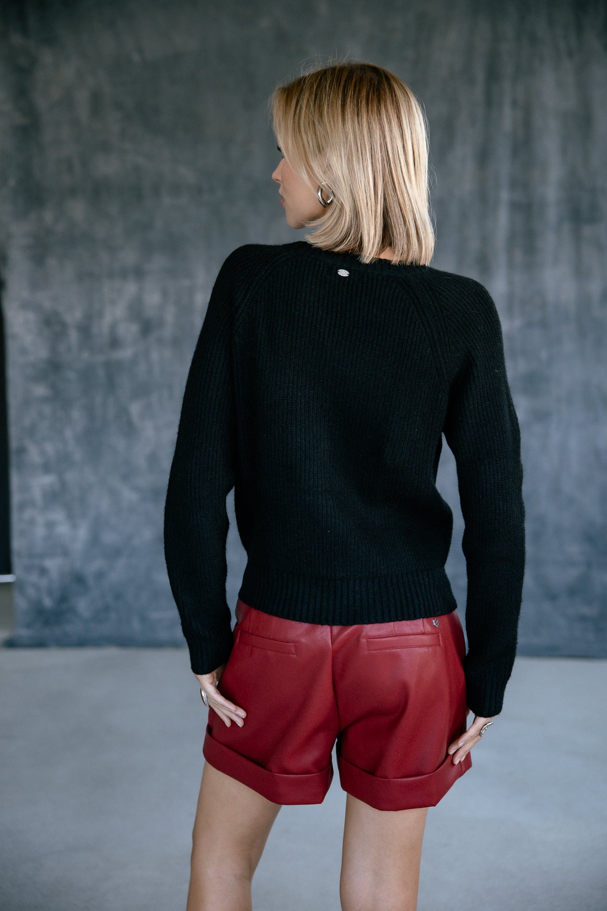 Pull zippé coté Femme Pelosa Zip black | Freeman T. Porter