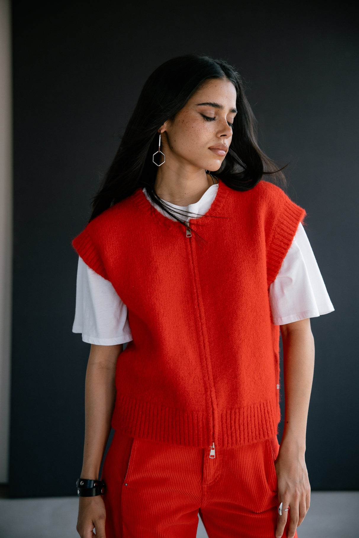 Pull zippé Femme Phreem goji berry | Freeman T. Porter