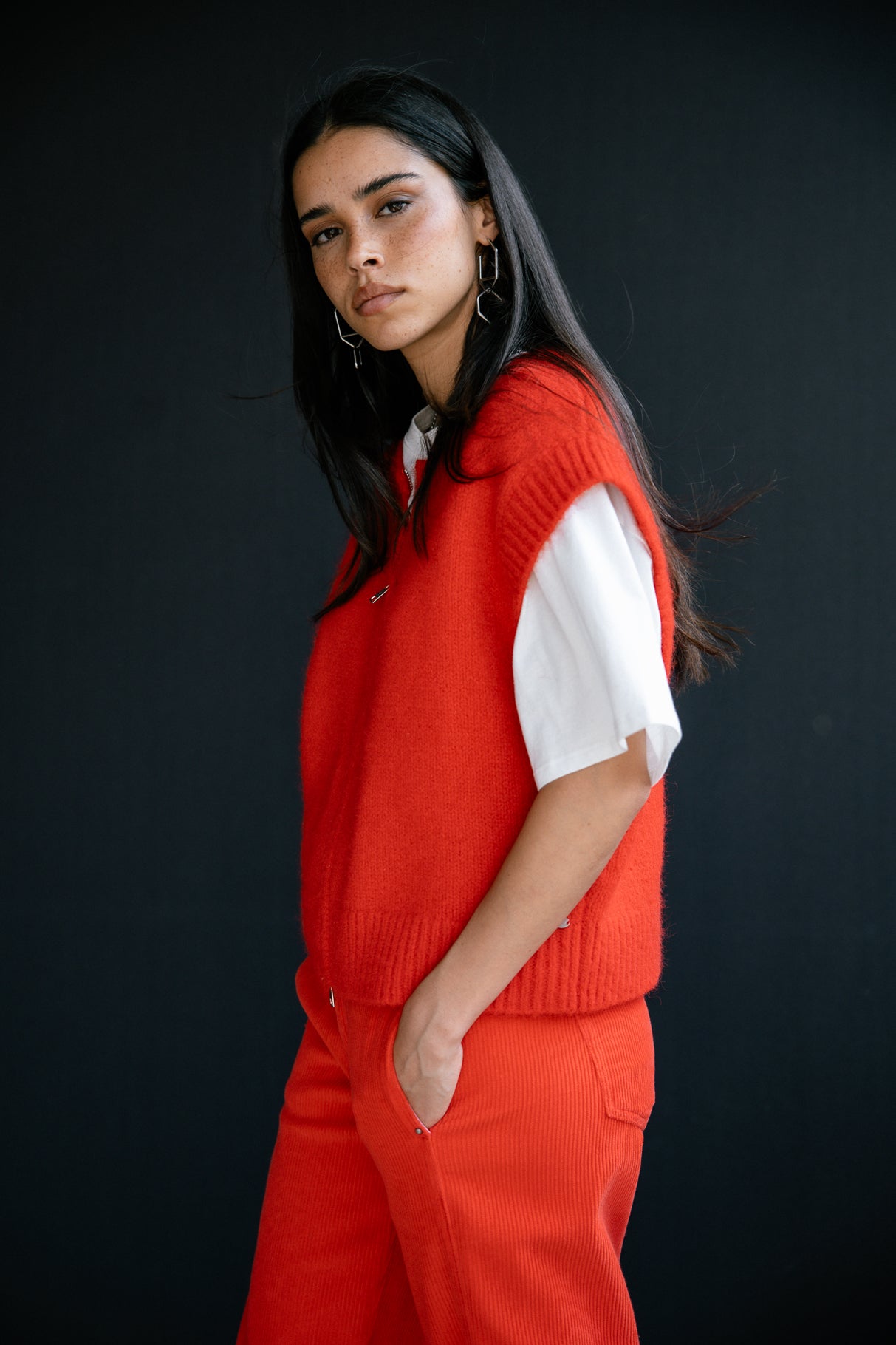 Pull zippé Femme Phreem goji berry | Freeman T. Porter