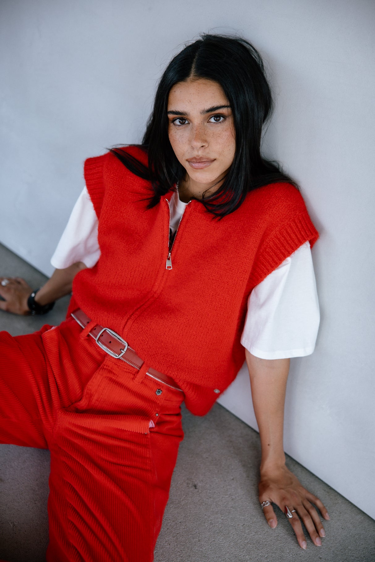Pull zippé Femme Phreem goji berry | Freeman T. Porter