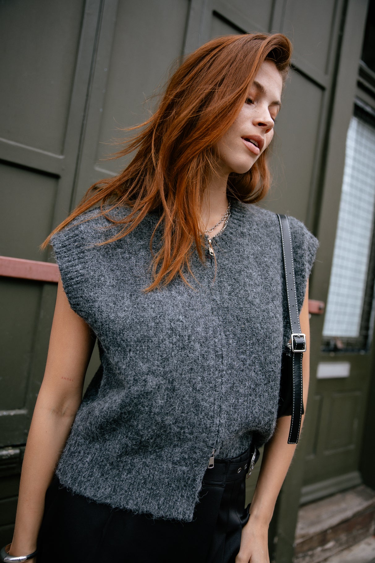 Pull zippé Femme Phreem anthra | Freeman T. Porter