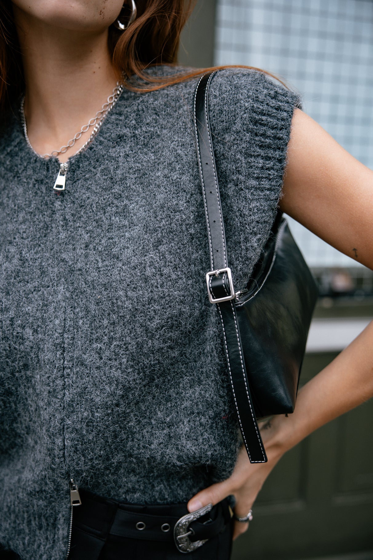 Pull zippé Femme Phreem anthra | Freeman T. Porter