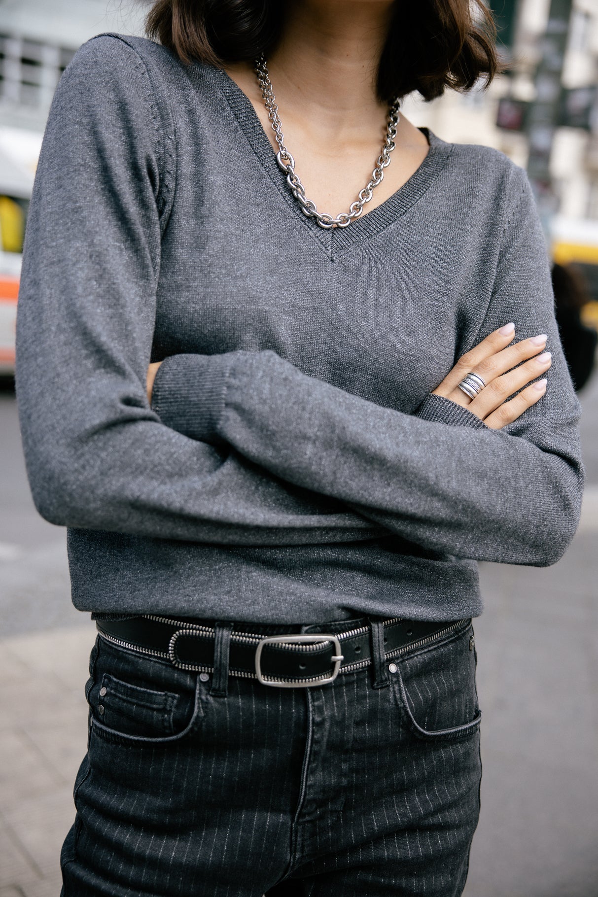 Pull icon dos Femme Lorel silver | Freeman T. Porter