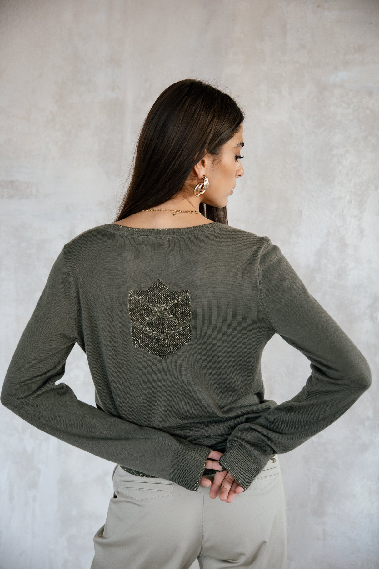 Pull icon dos Femme Lorel tea leaf | Freeman T. Porter