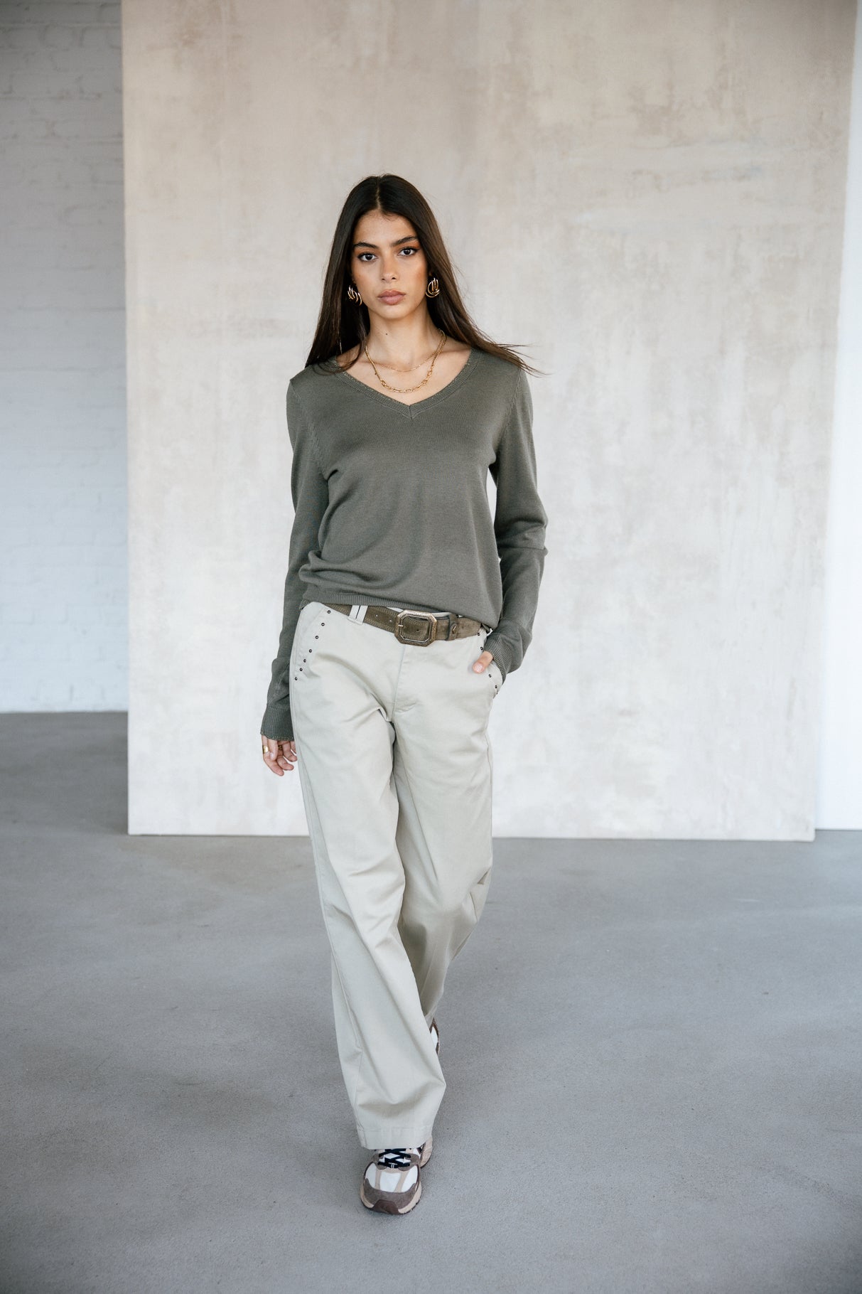 Pull icon dos Femme Lorel tea leaf | Freeman T. Porter
