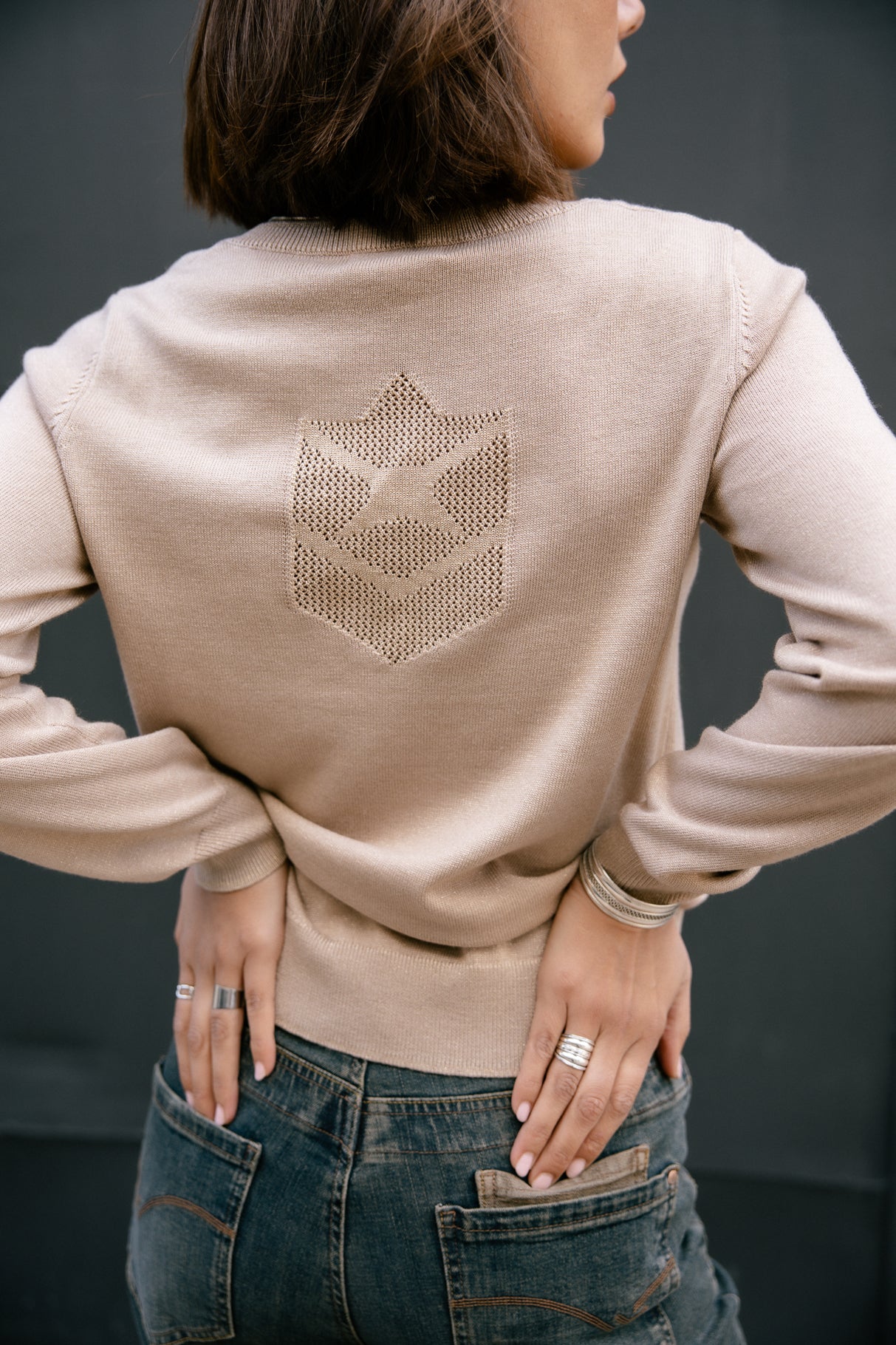 Pull icon dos Femme Lorel ficelle | Freeman T. Porter