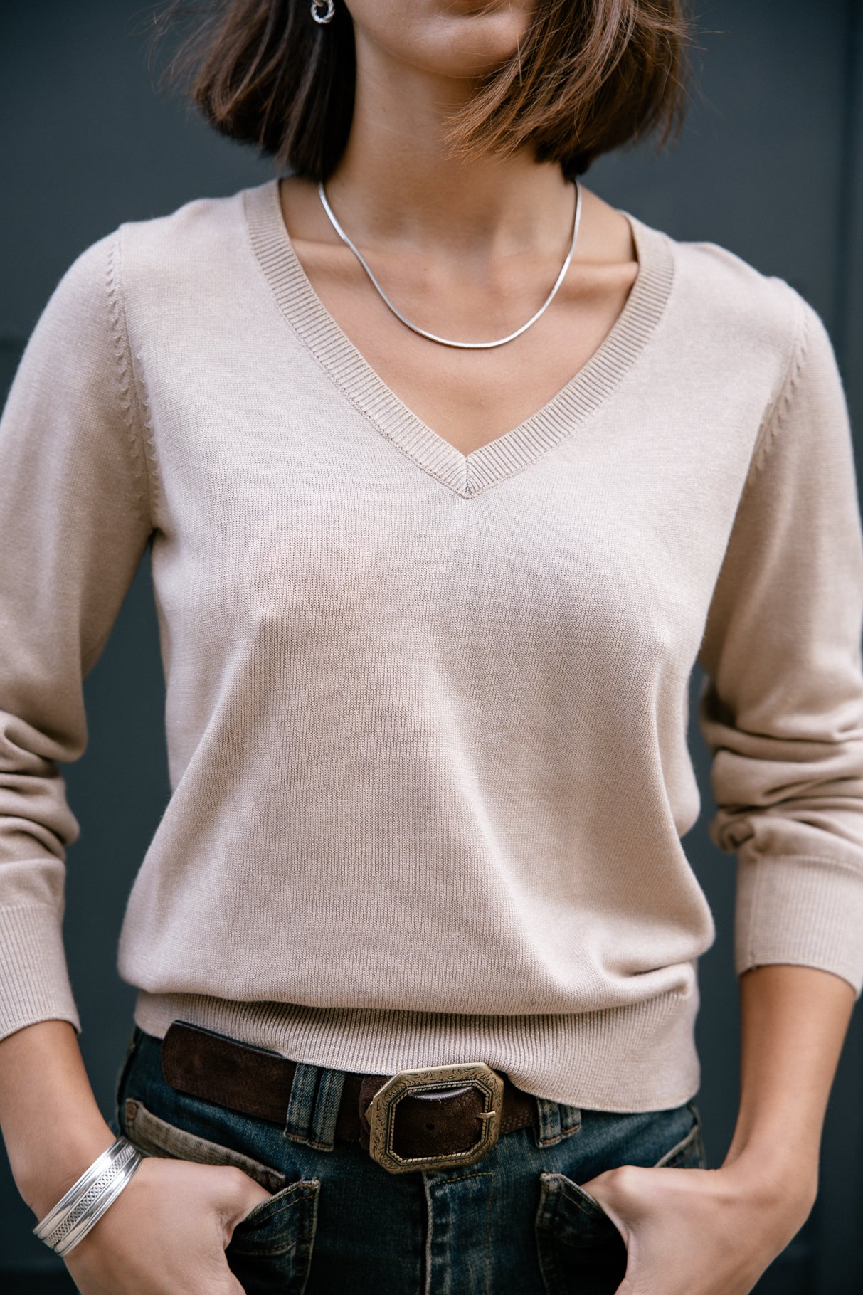 Pull icon dos Femme Lorel ficelle | Freeman T. Porter