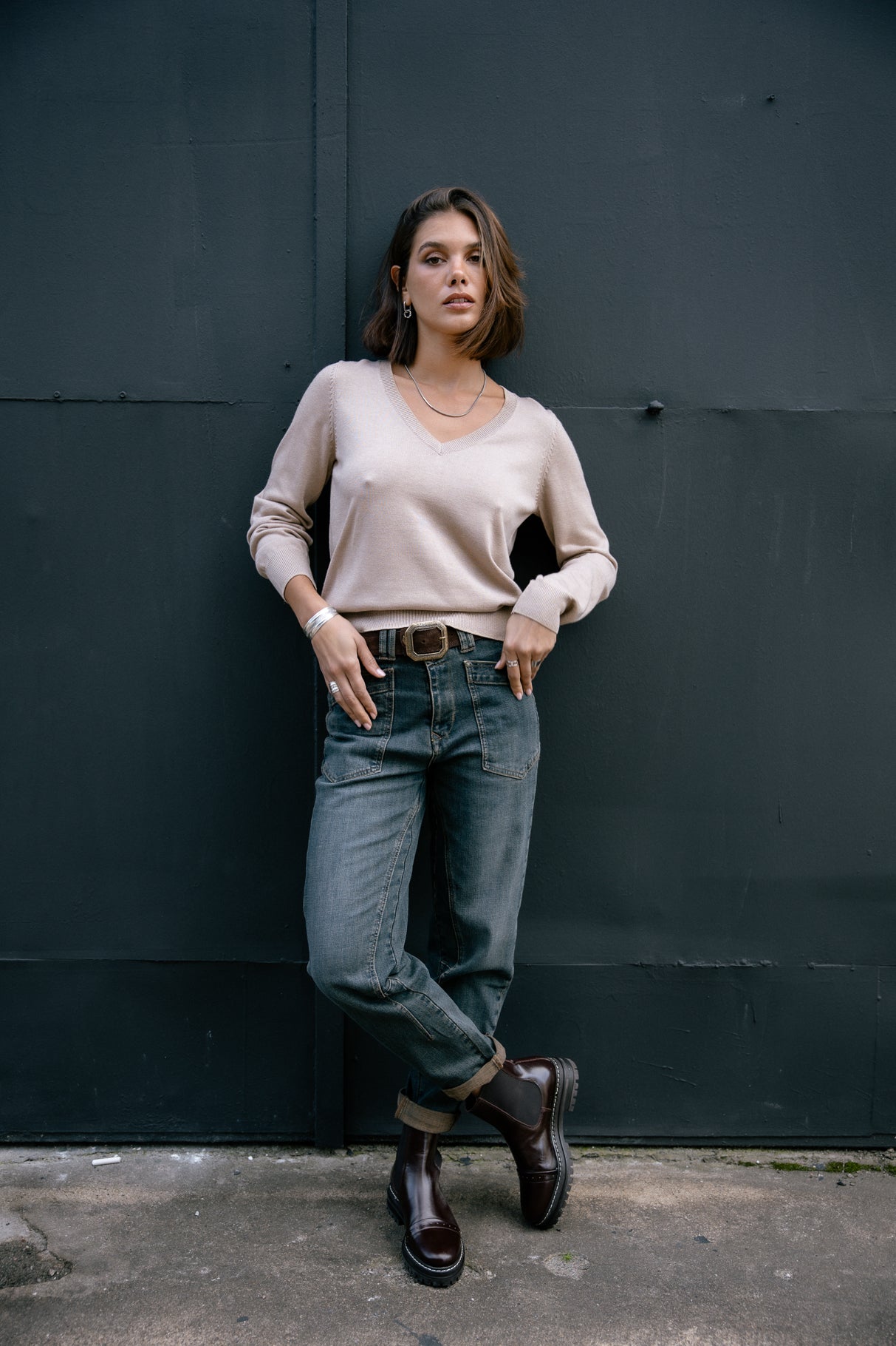 Pull icon dos Femme Lorel ficelle | Freeman T. Porter
