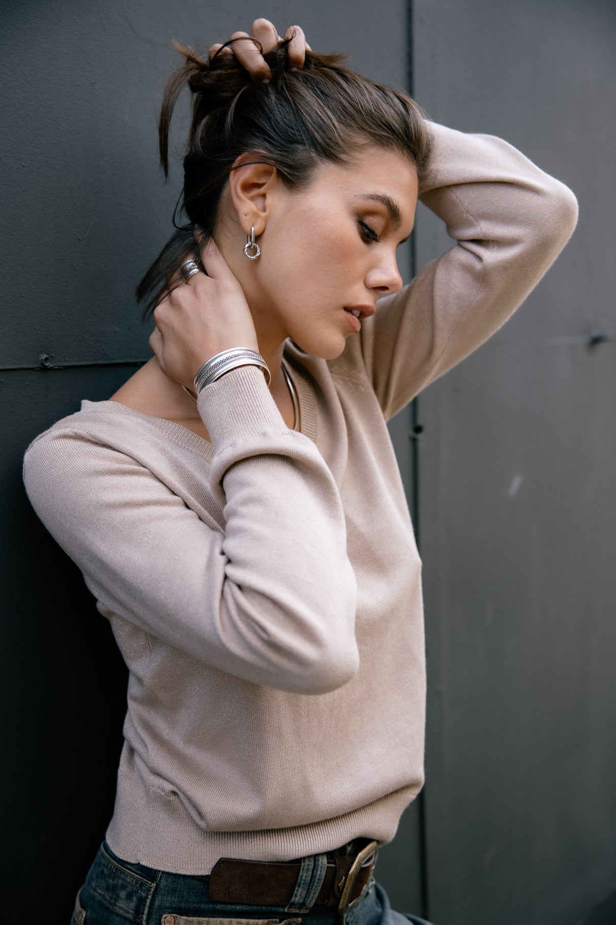 Pull icon dos Femme Lorel ficelle | Freeman T. Porter