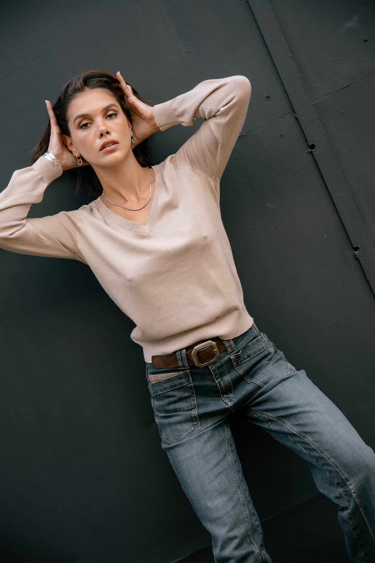 Pull icon dos Femme Lorel ficelle | Freeman T. Porter