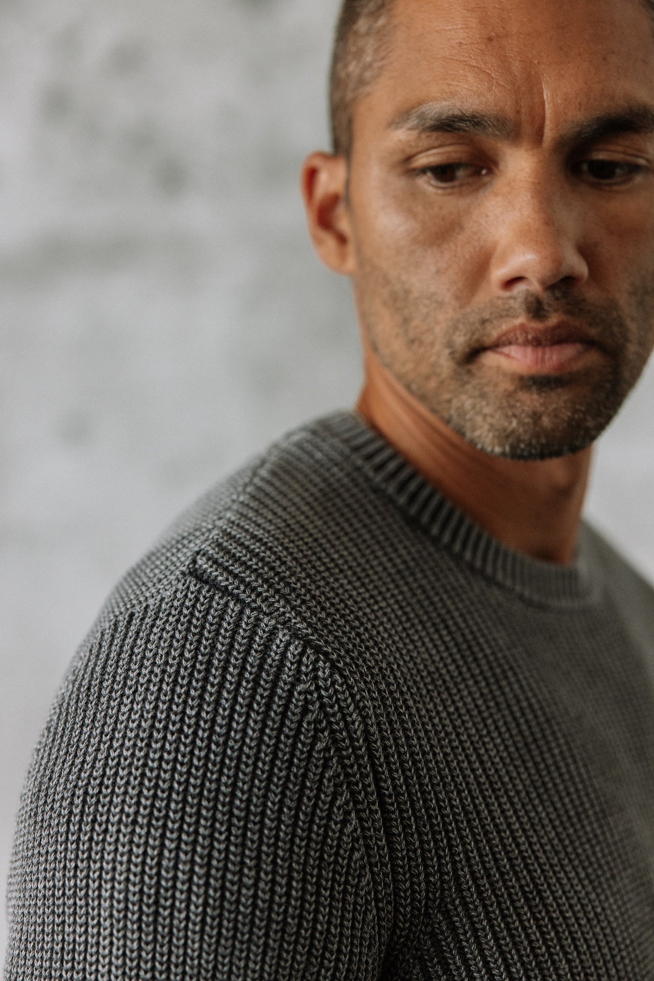 Pull col rond Hombres Pieter Hard anthra | Freeman T. Porter