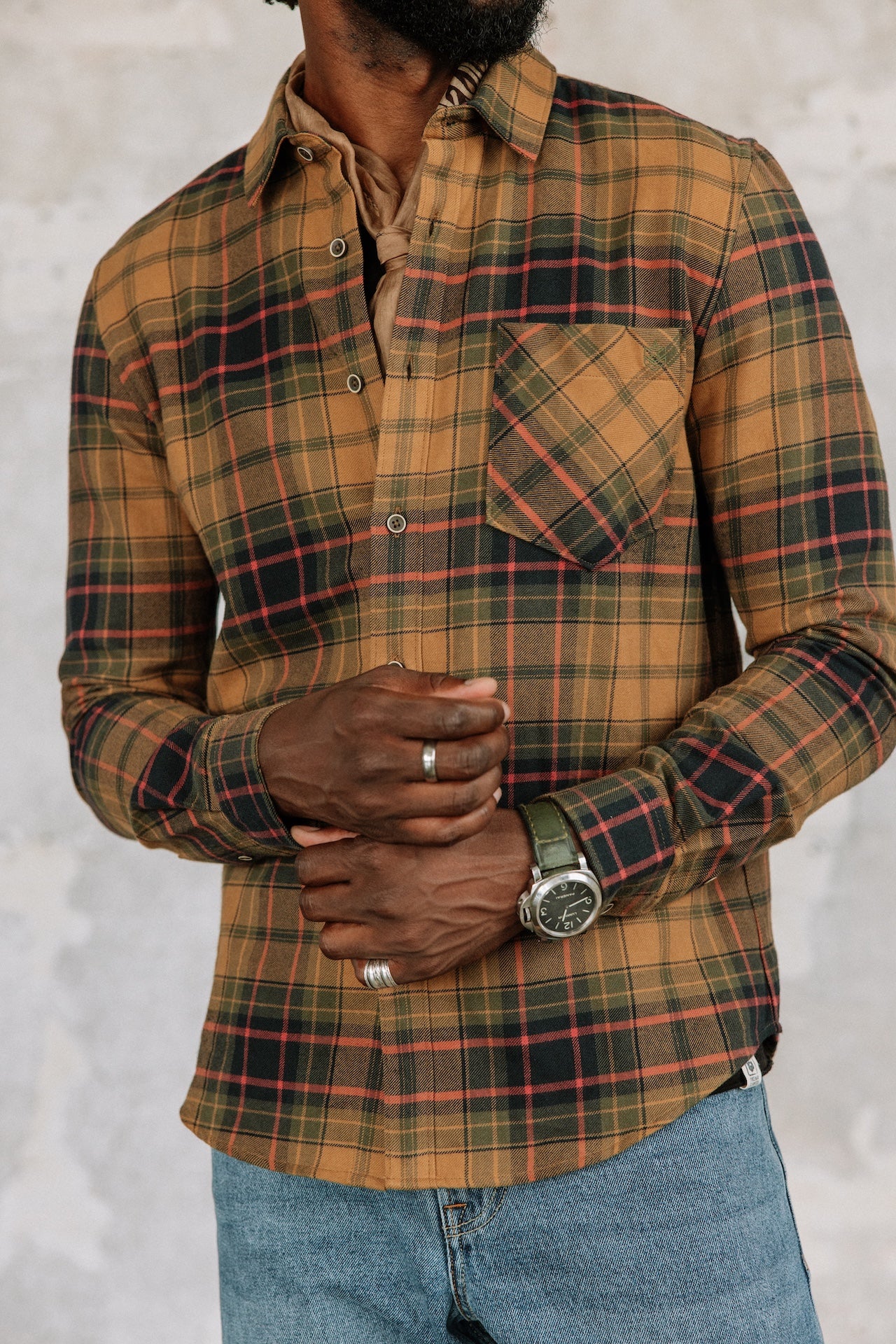 Chemise droite Men Jeremiah Angoon original | Freeman T. Porter