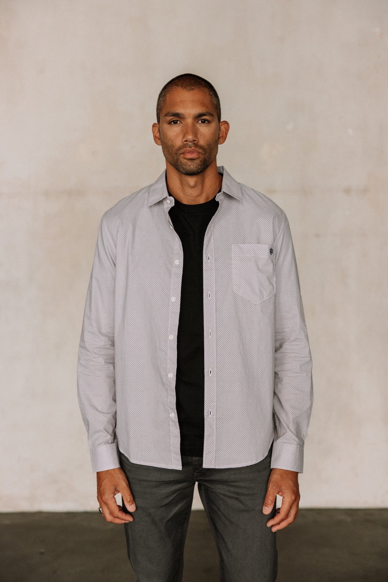 Chemise droite Men Jeremiah Beckett original | Freeman T. Porter