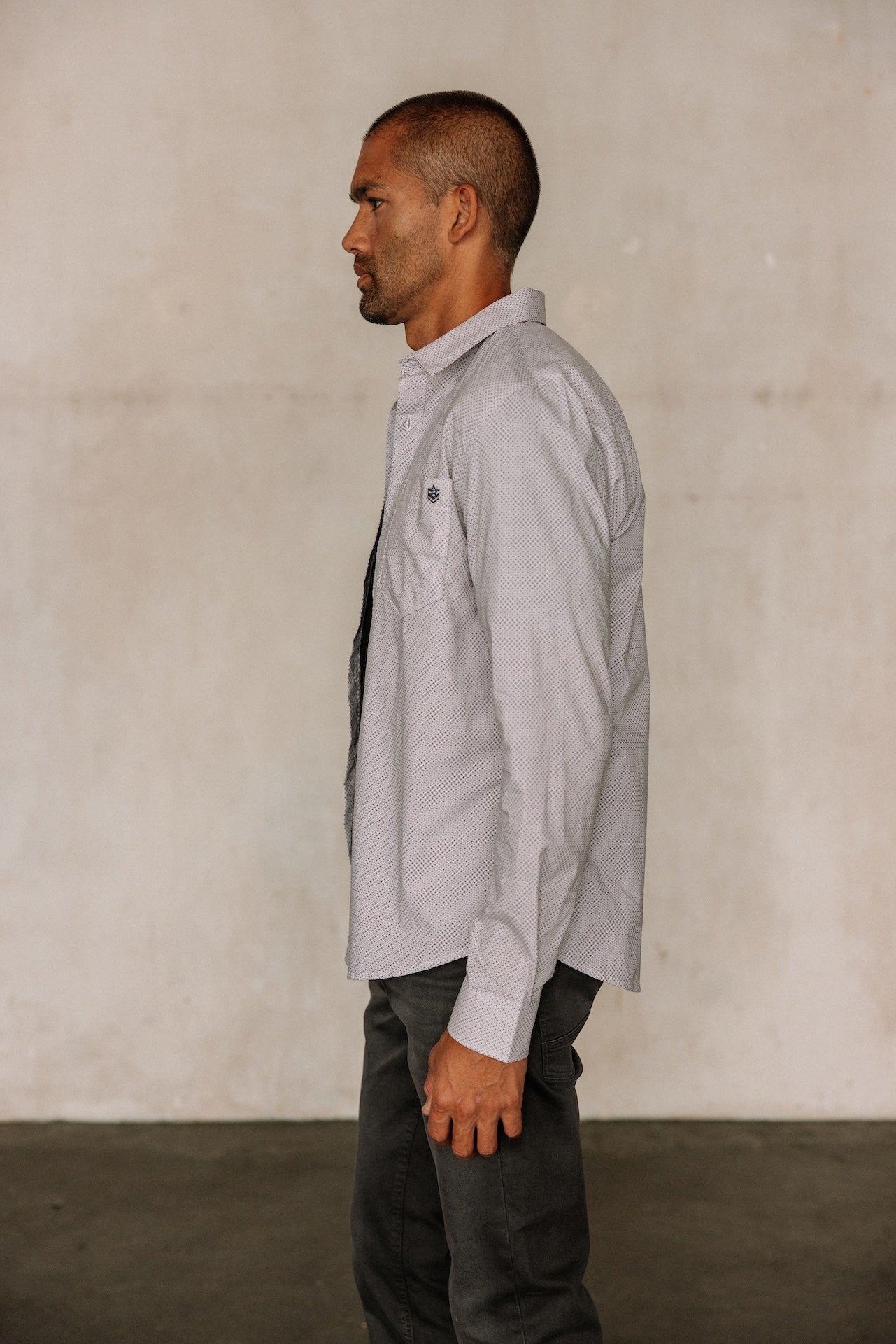 Chemise droite Men Jeremiah Beckett original | Freeman T. Porter