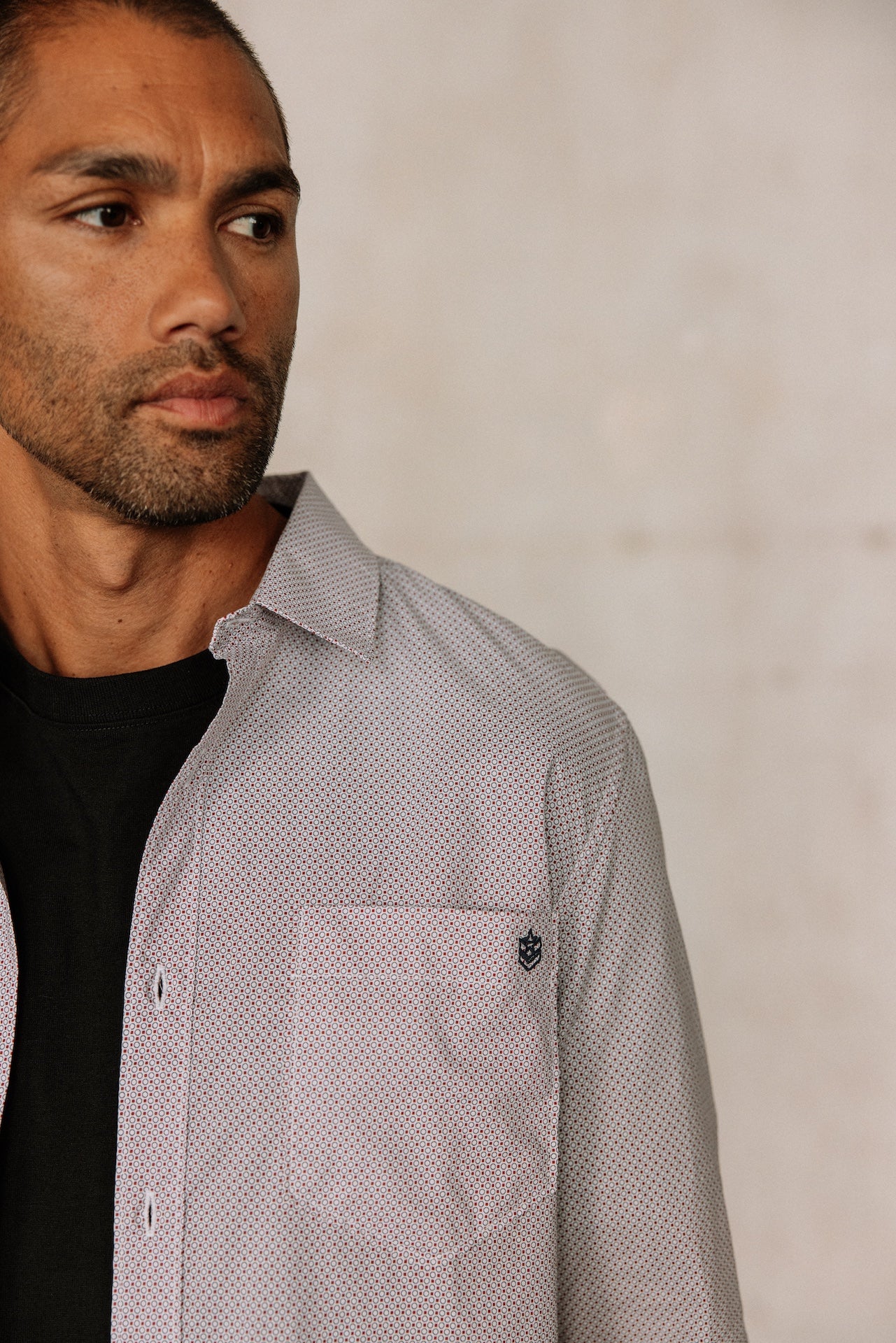 Chemise droite Hombres Jeremiah Beckett original | Freeman T. Porter