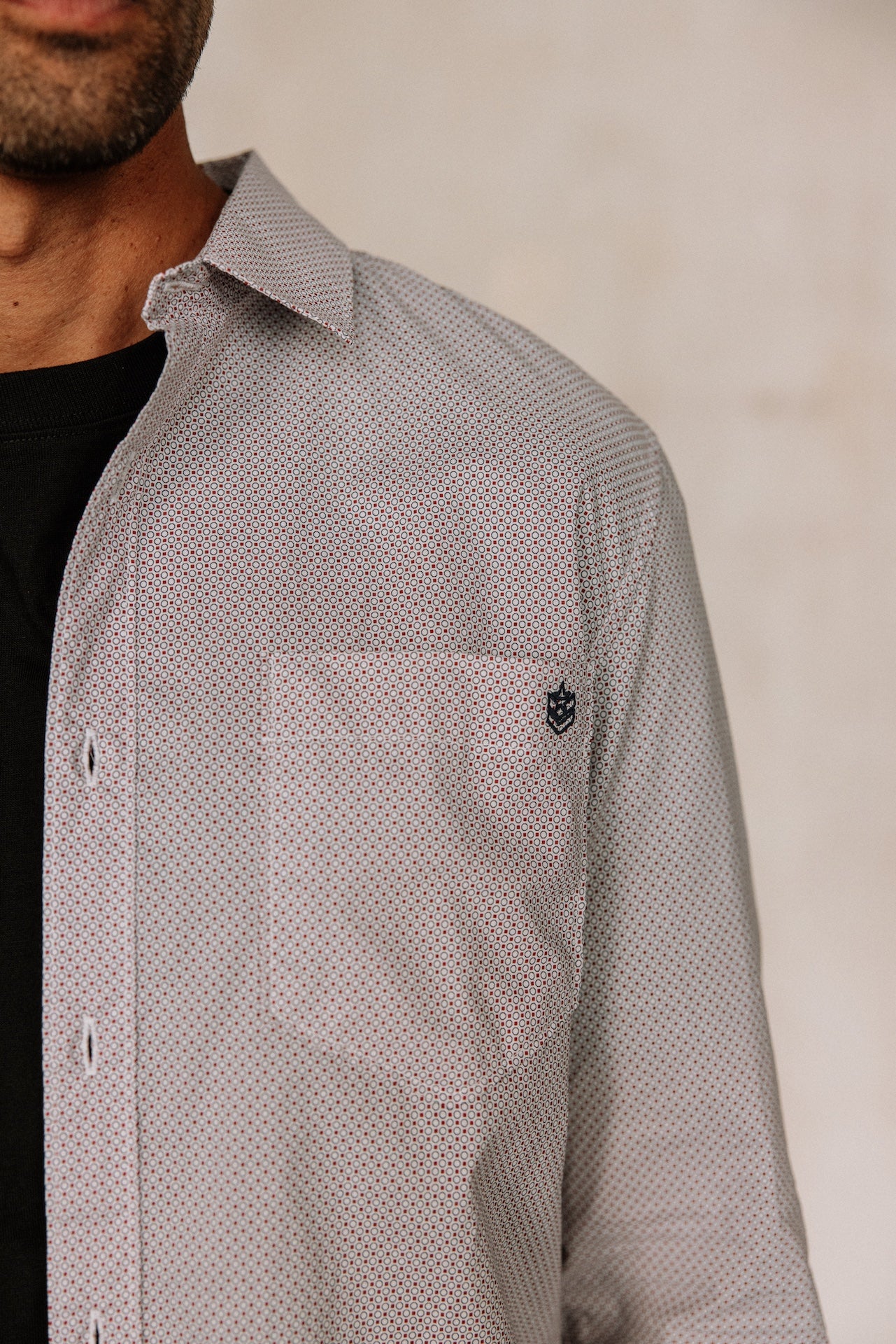 Chemise droite Hombres Jeremiah Beckett original | Freeman T. Porter