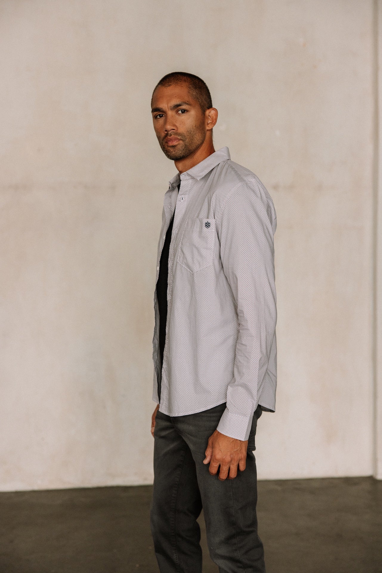 Chemise droite Hombres Jeremiah Beckett original | Freeman T. Porter