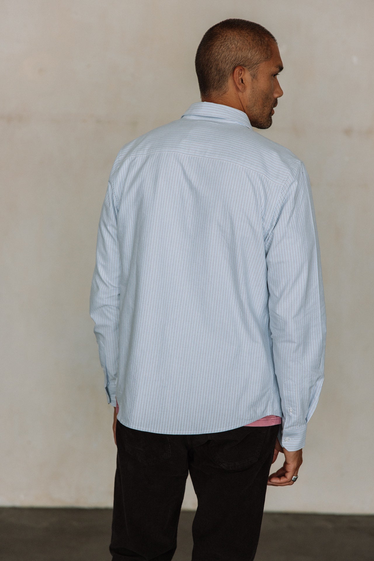 Chemise droite Homme Jeremiah Stripes original | Freeman T. Porter