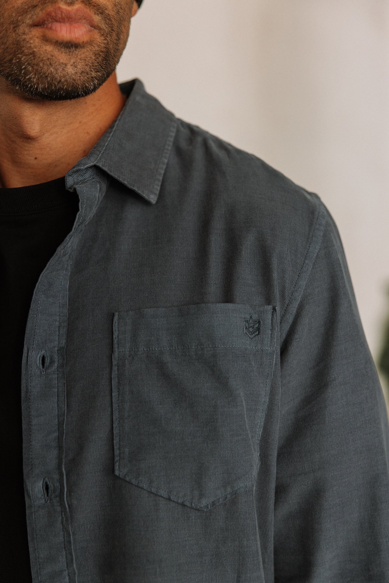 Chemise droite Homme Jeremiah Milleraies grisaille | Freeman T. Porter