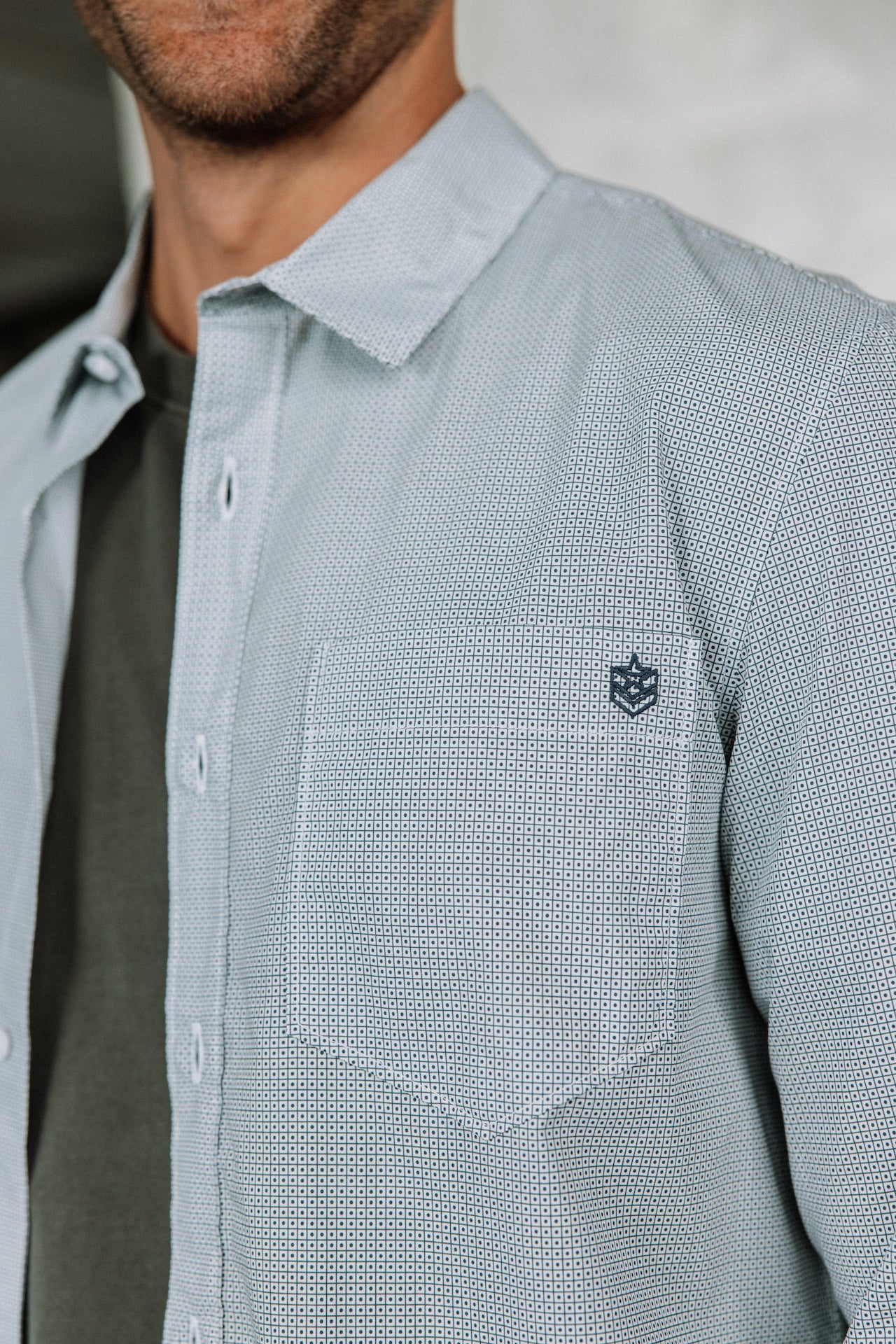 Chemise droite Men Jeremiah Slot original | Freeman T. Porter