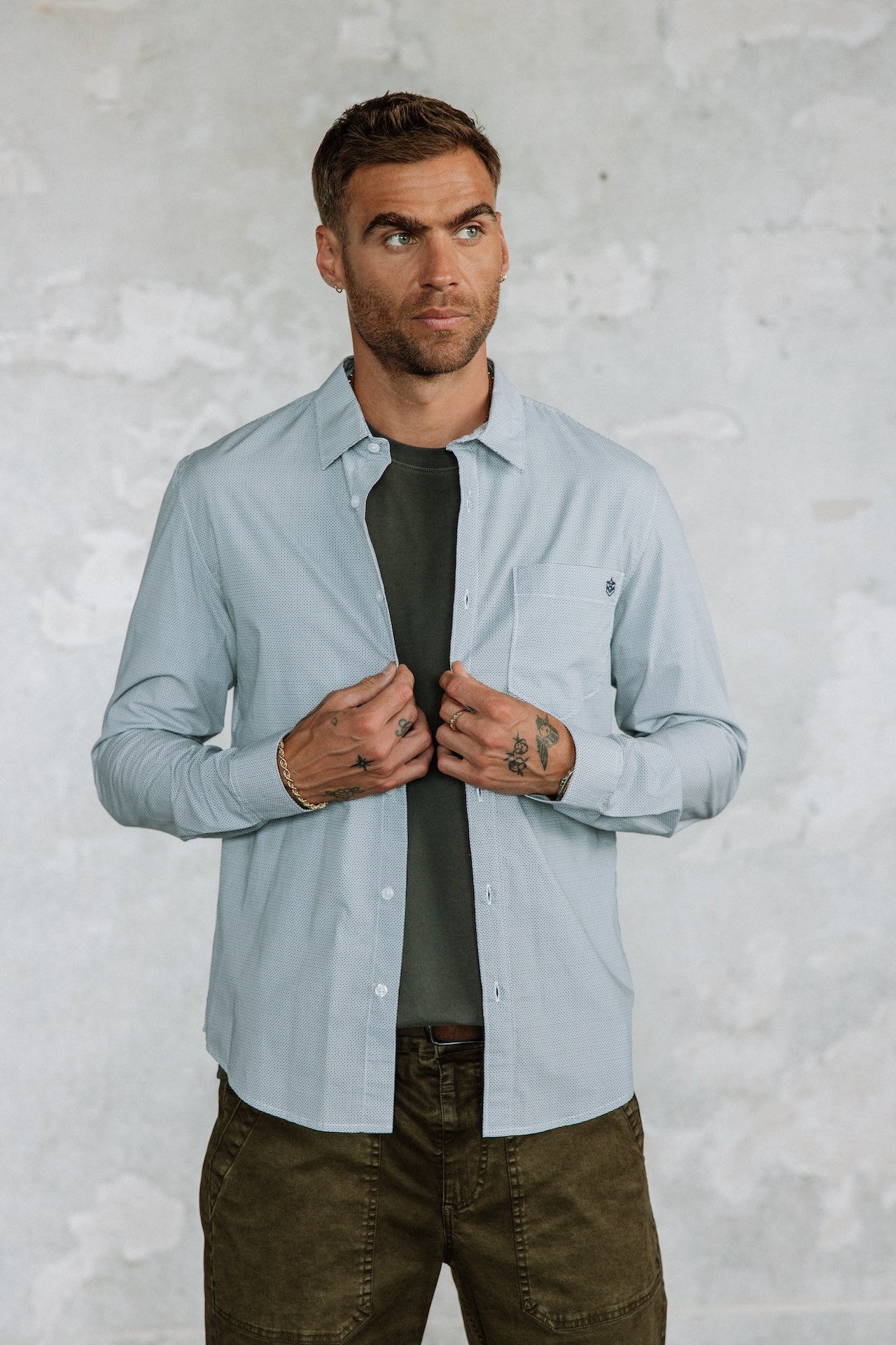 Chemise droite Hombres Jeremiah Slot original | Freeman T. Porter