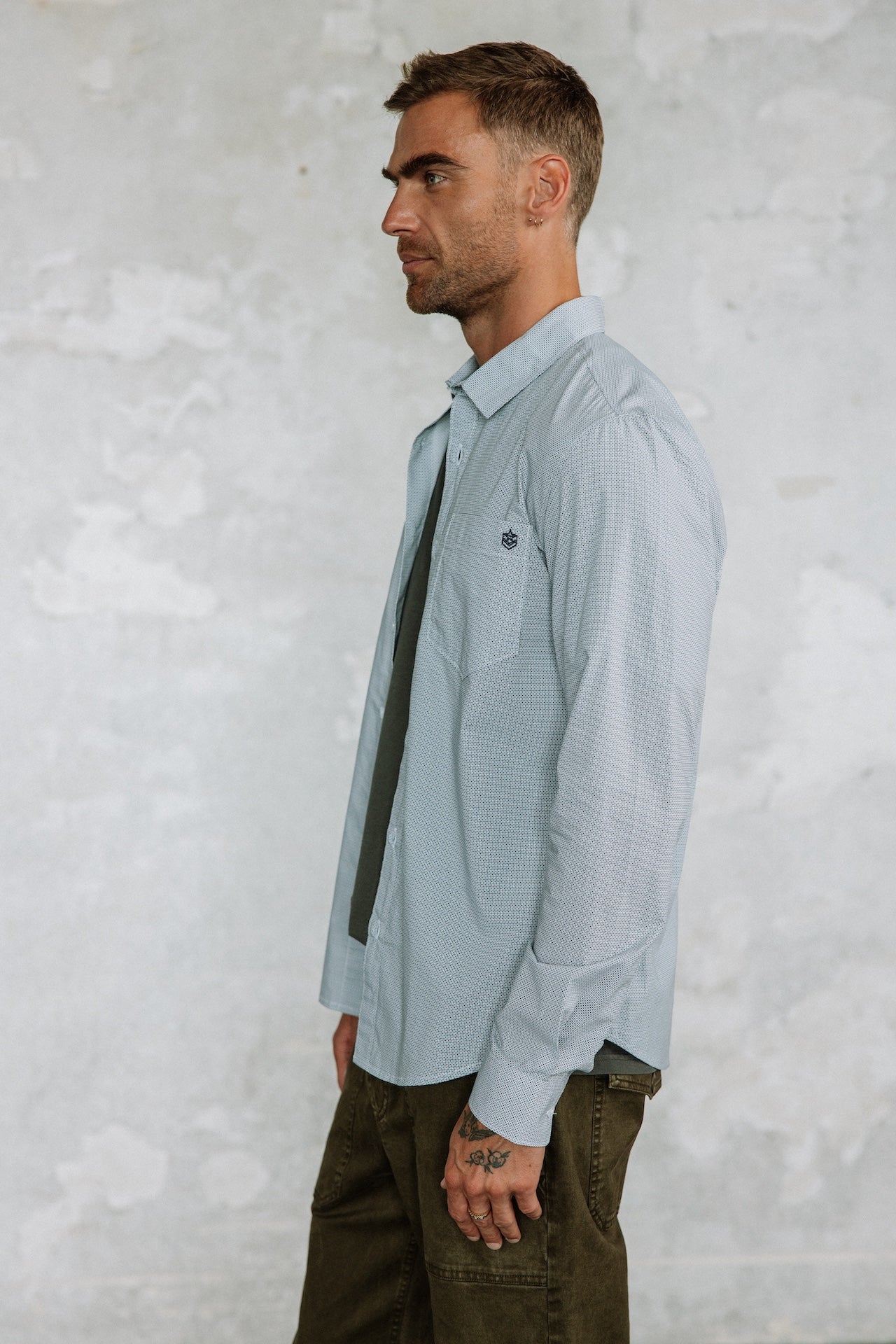 Chemise droite Hombres Jeremiah Slot original | Freeman T. Porter
