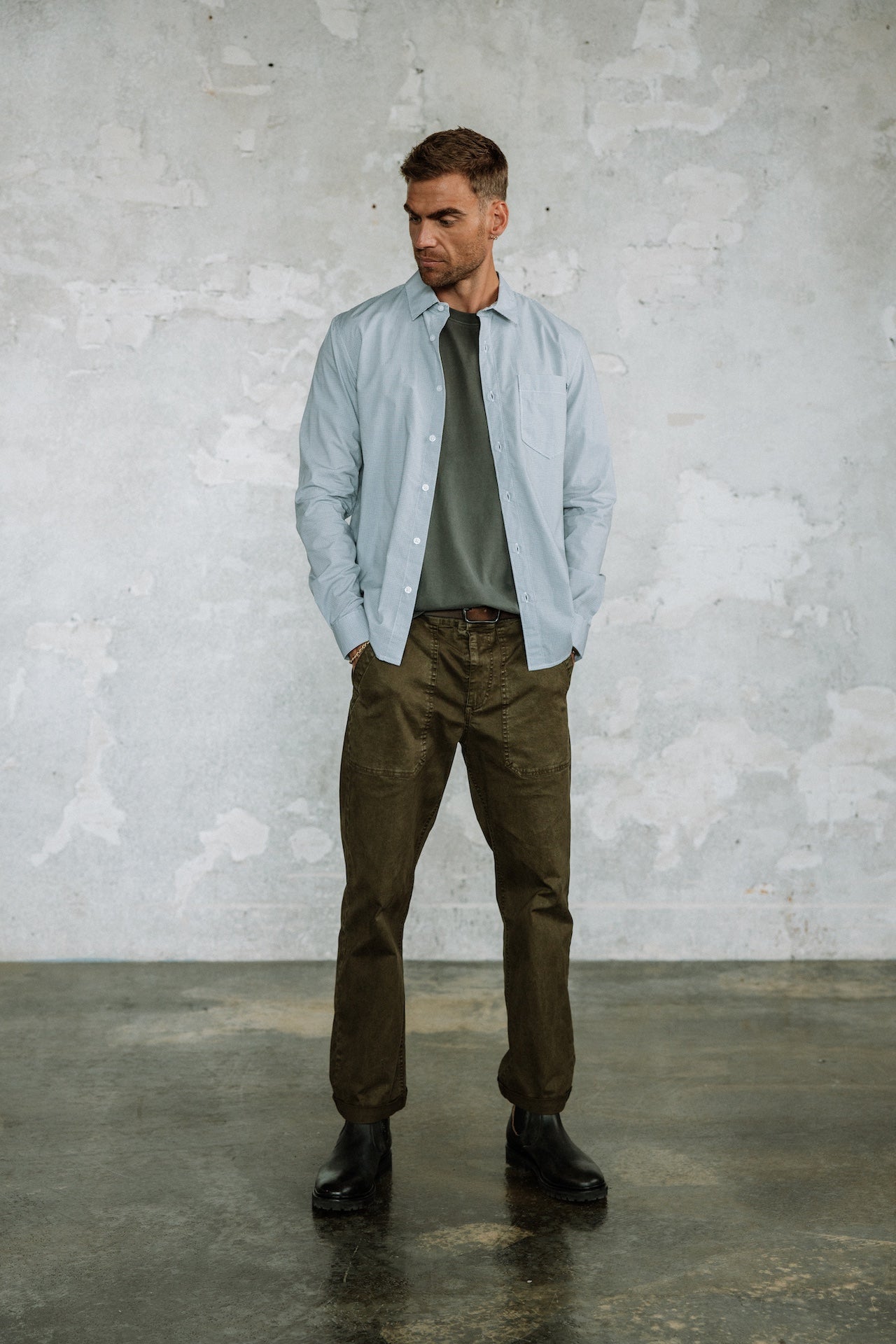 Chemise droite Hombres Jeremiah Slot original | Freeman T. Porter