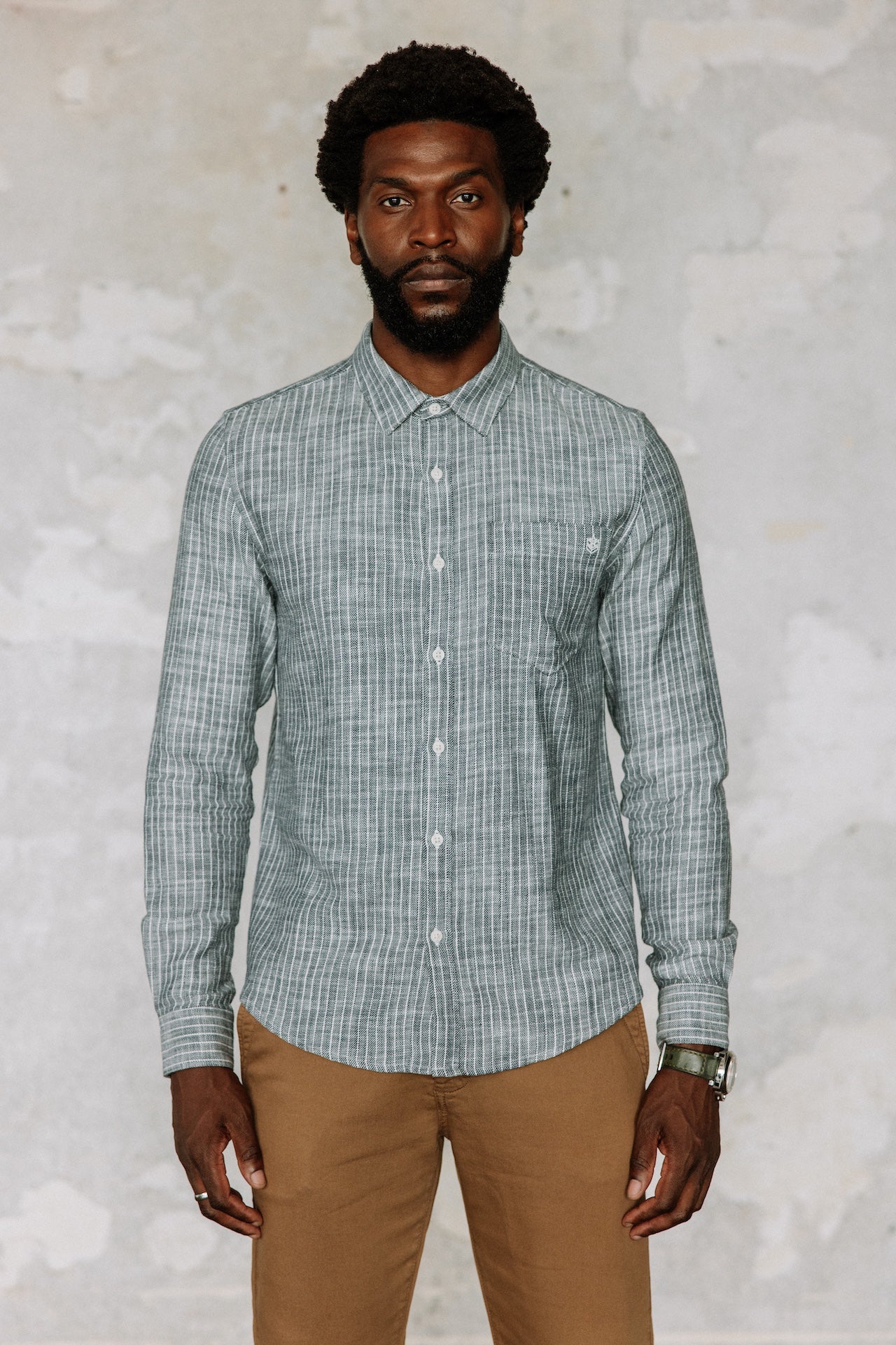 Chemise droite Men Jeremiah Sluban original | Freeman T. Porter