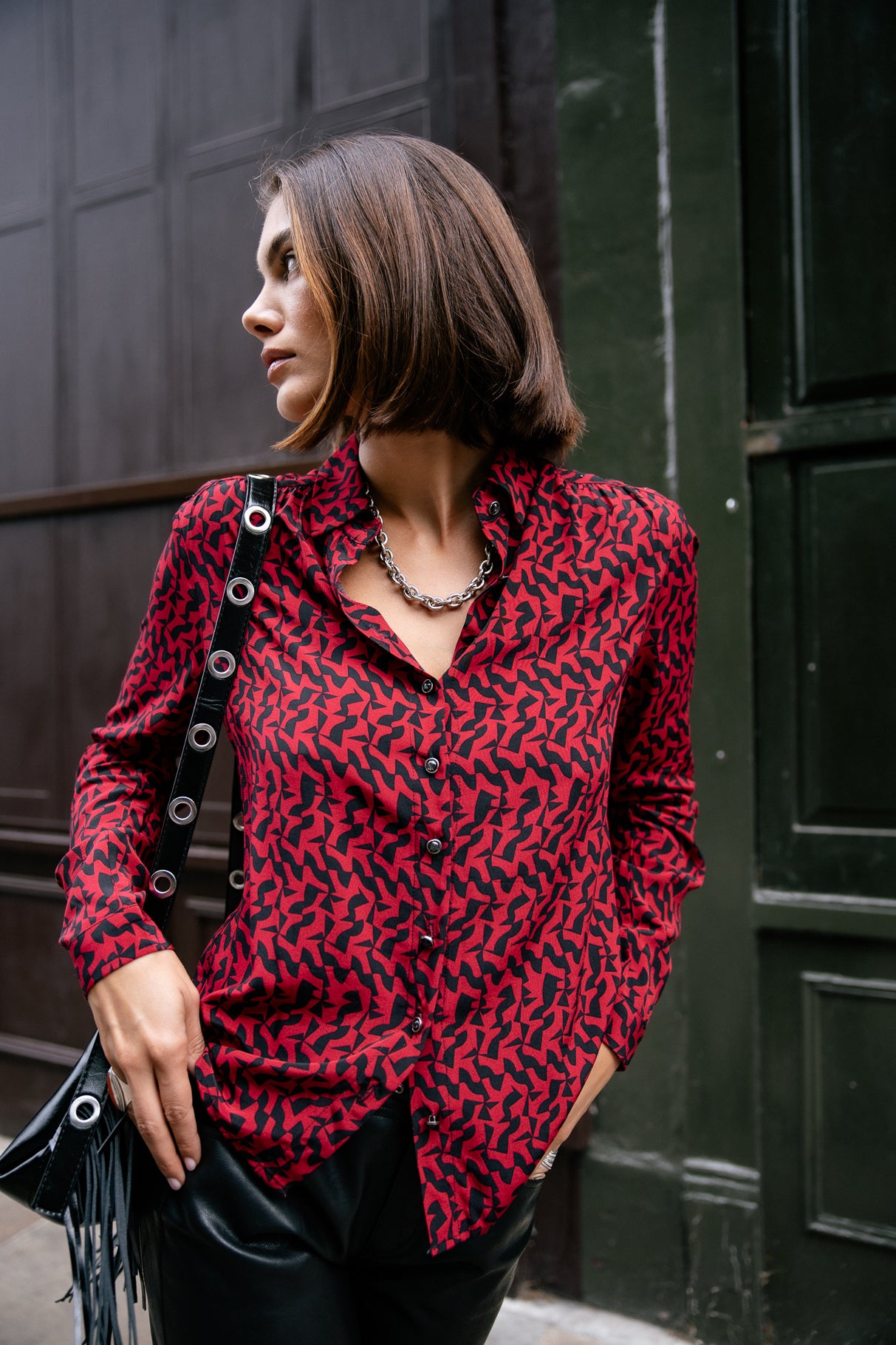 Chemise oversize Femme Felicie Geobi original | Freeman T. Porter