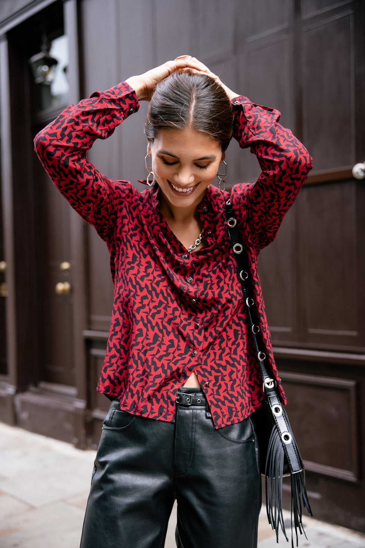 Chemise oversize Femme Felicie Geobi original | Freeman T. Porter