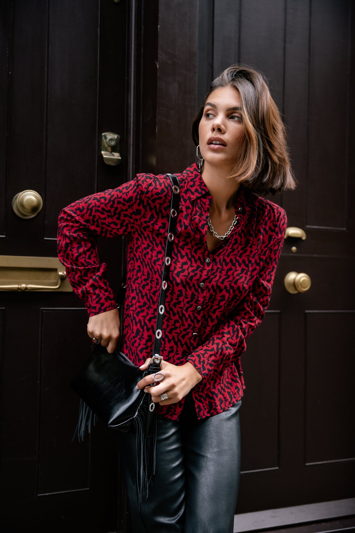 Chemise oversize Femme Felicie Geobi original | Freeman T. Porter