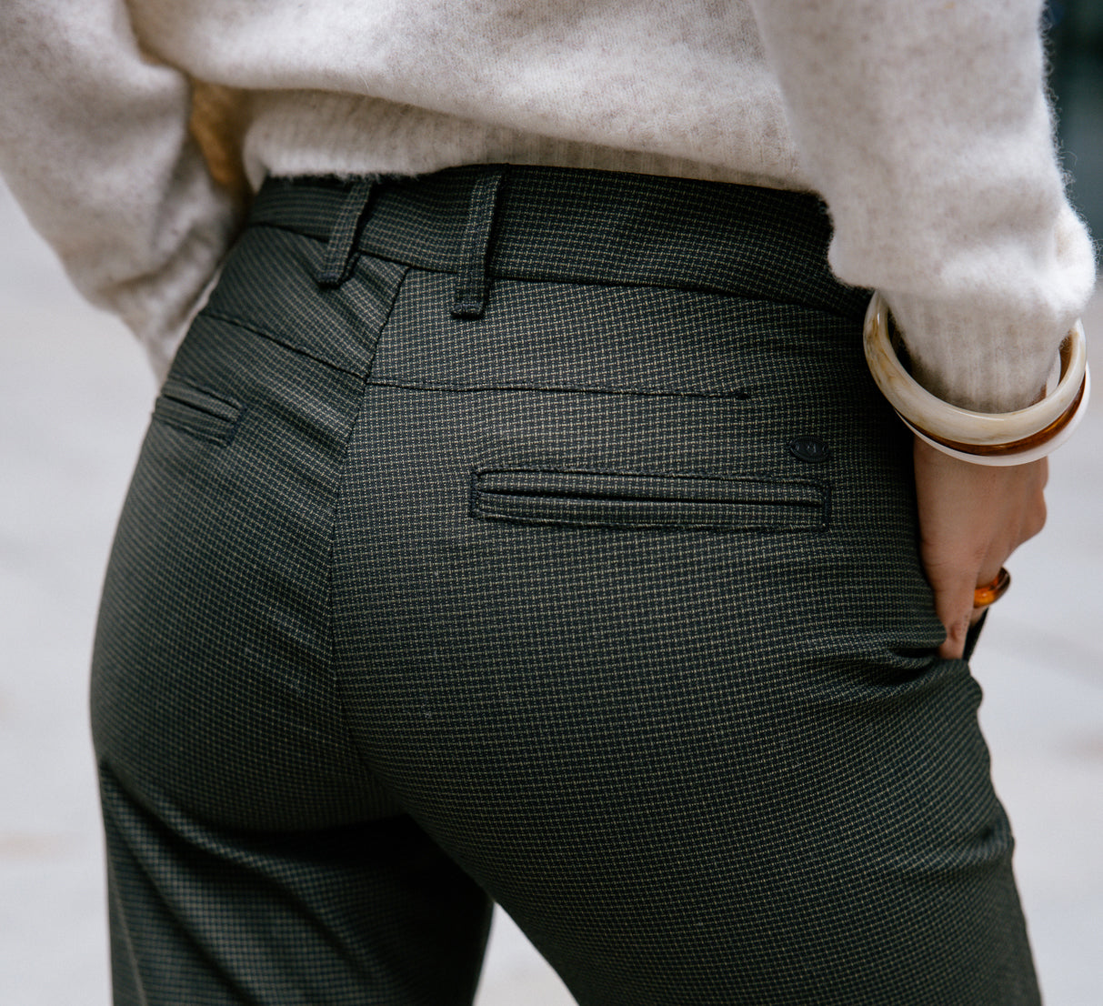 pantalons slim femme