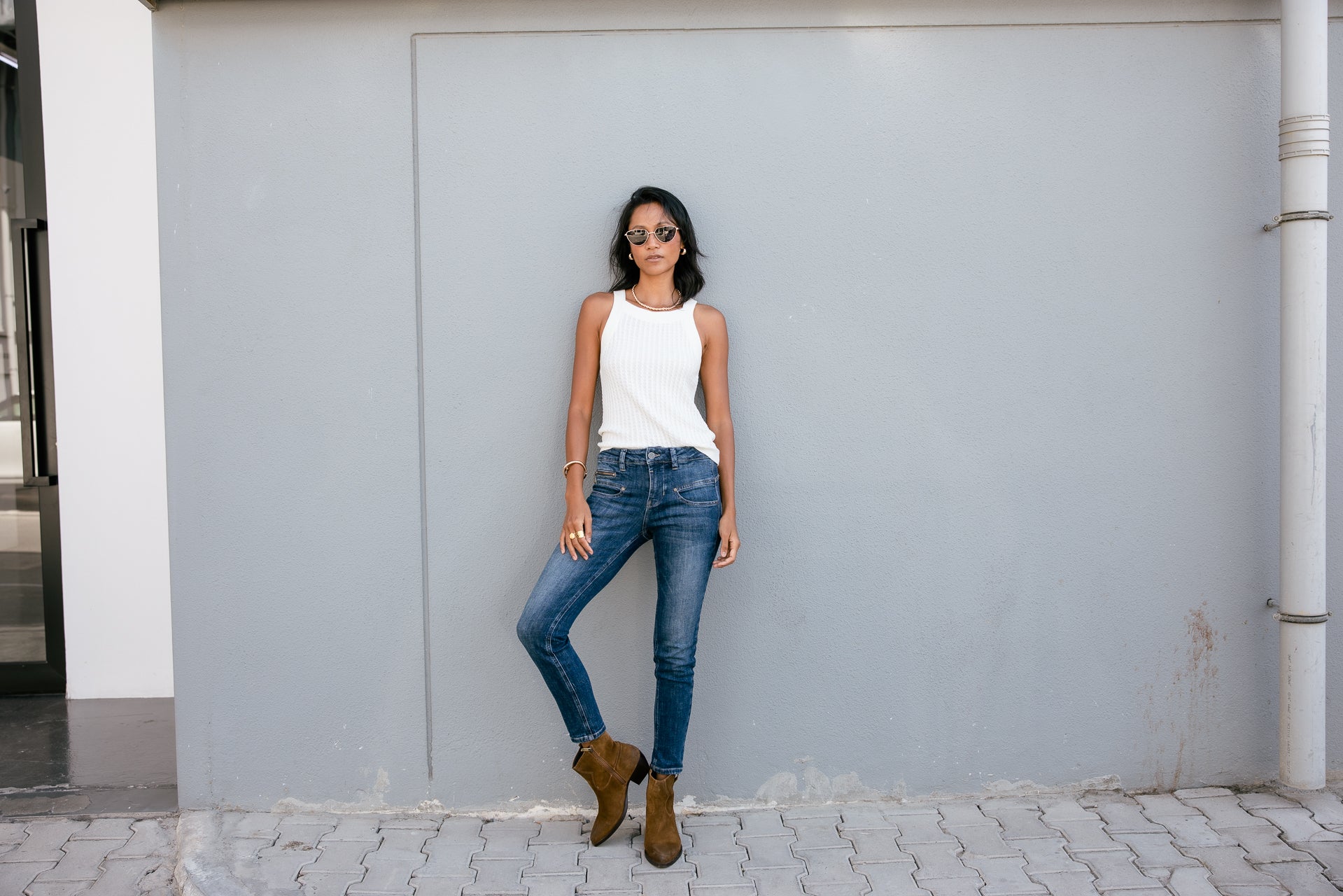 pantalons slim femme